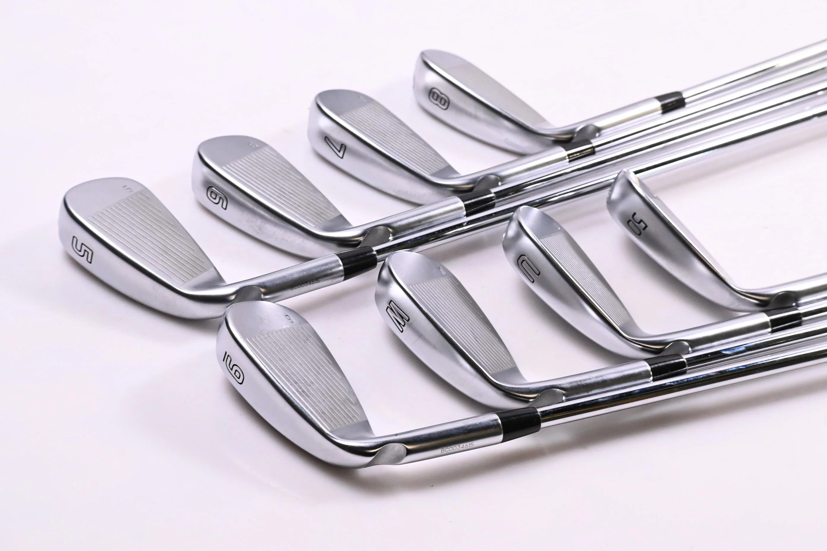 Ping G730 Irons / 5-PW+GW+50° / White Dot / Regular Flex Elevate MPH 95 Shafts - Image 4