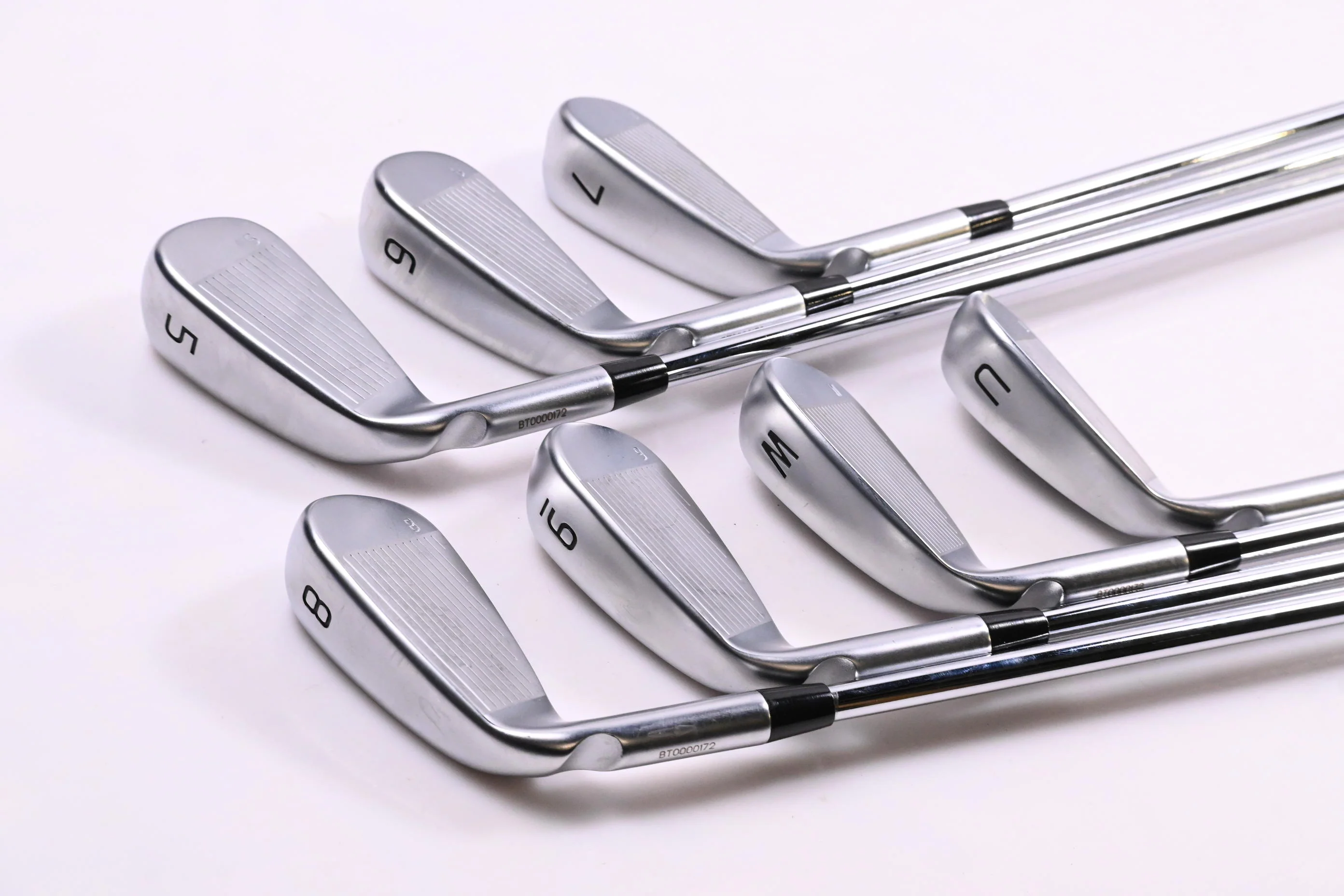 Ping G740 Irons / 5-PW+UW / Blue Dot / Regular Flex Ping AWT 3.0 Shafts - Image 4