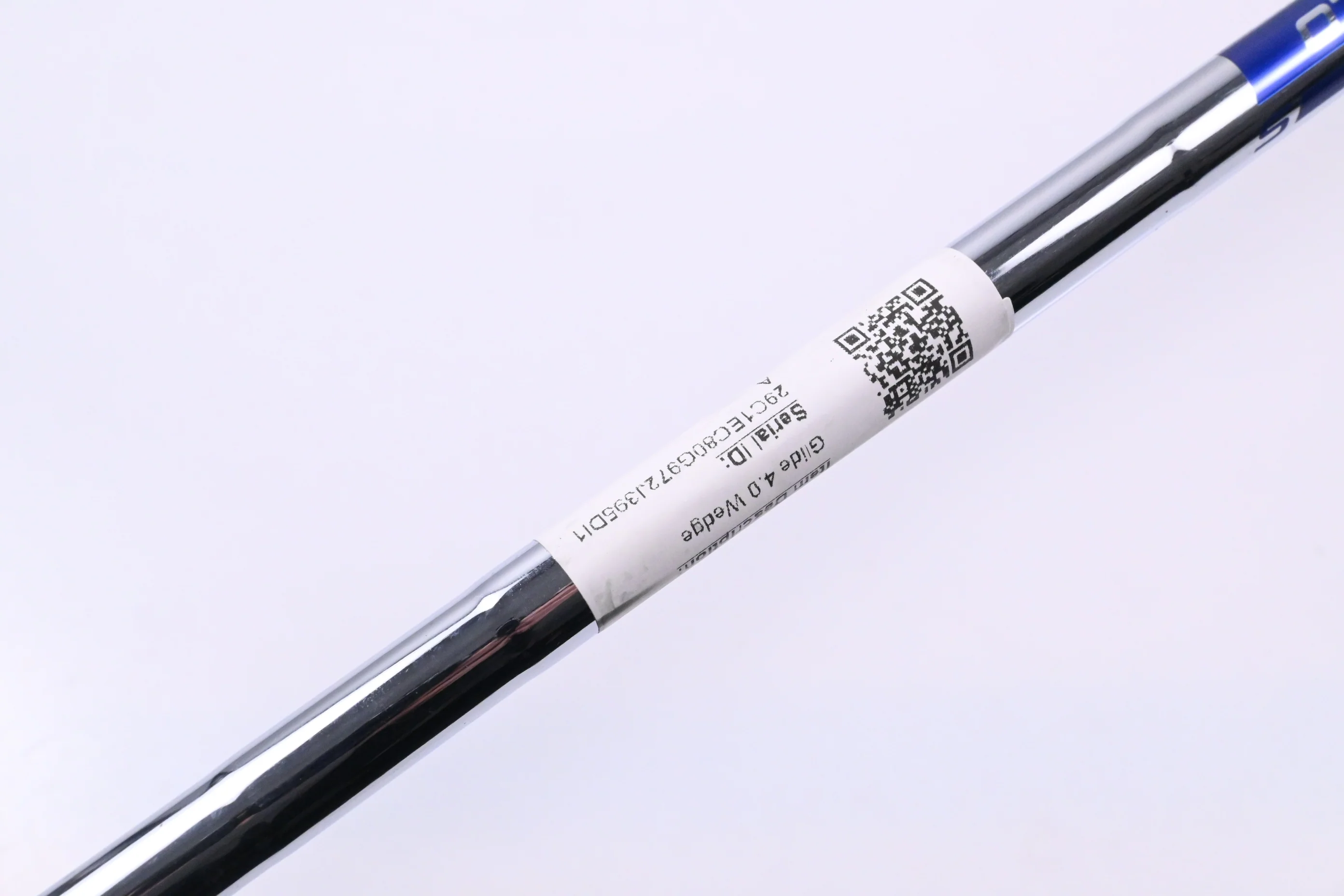 Ping Glide 4.0 Lob Wedge / 58 Degree / Blue Dot / Stiff Flex Ping AWT 2.0 Shaft - Image 6
