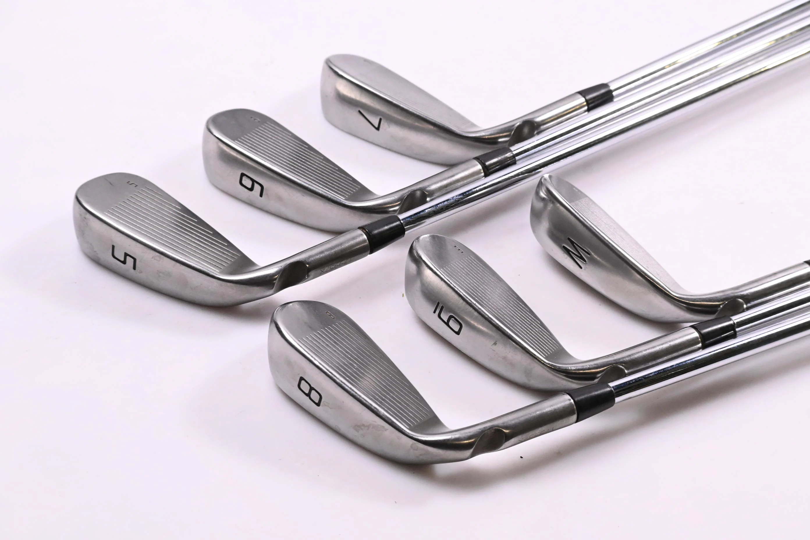 Ping GMax Irons / 5-PW / Green Dot / Regular Flex Ping AWT 2.0 Shafts - Image 4