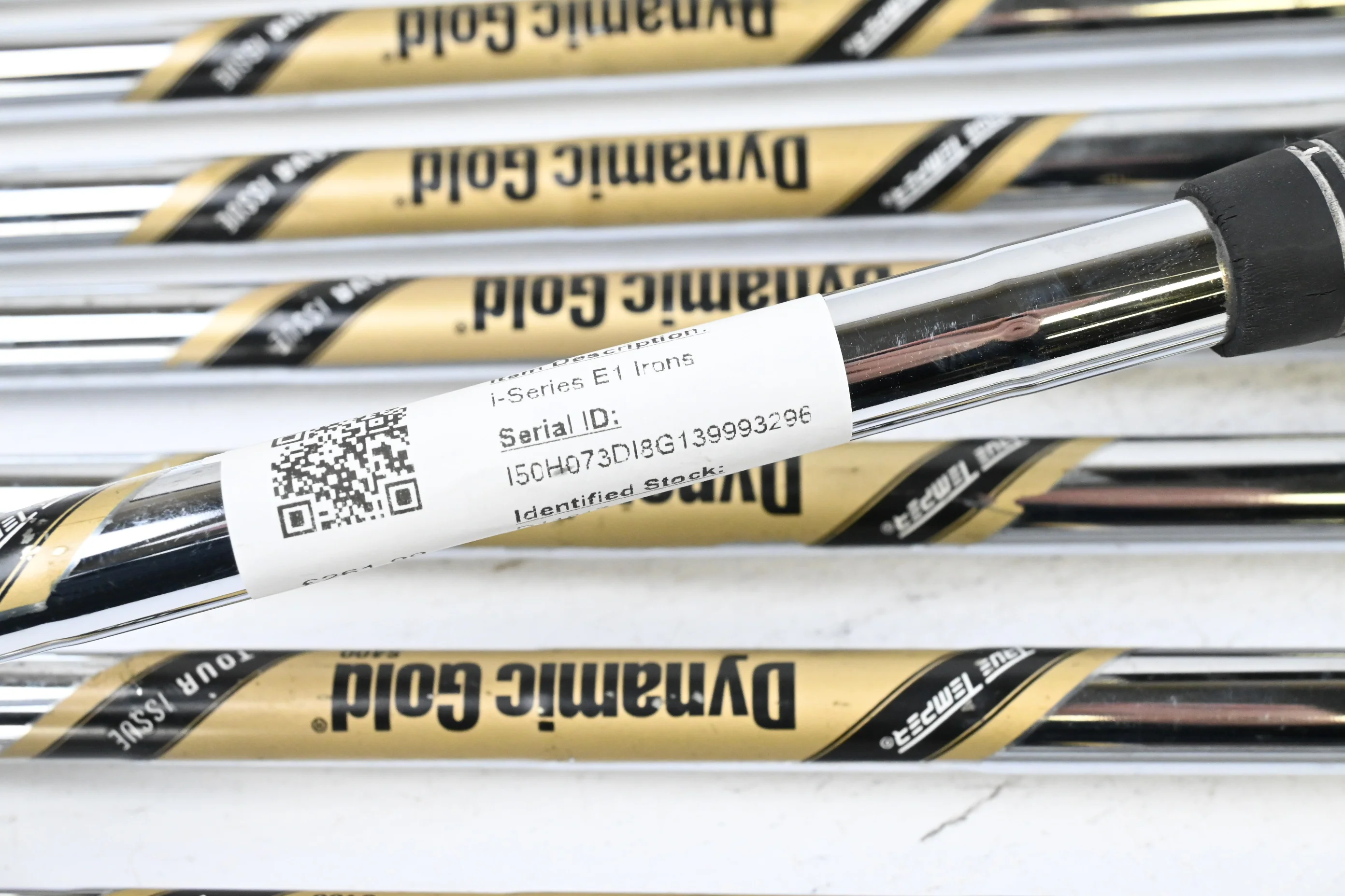Ping i-Series E1 Irons / 3-PW / Blue Dot / Stiff Flex Dynamic Gold S400 Shafts - Image 6