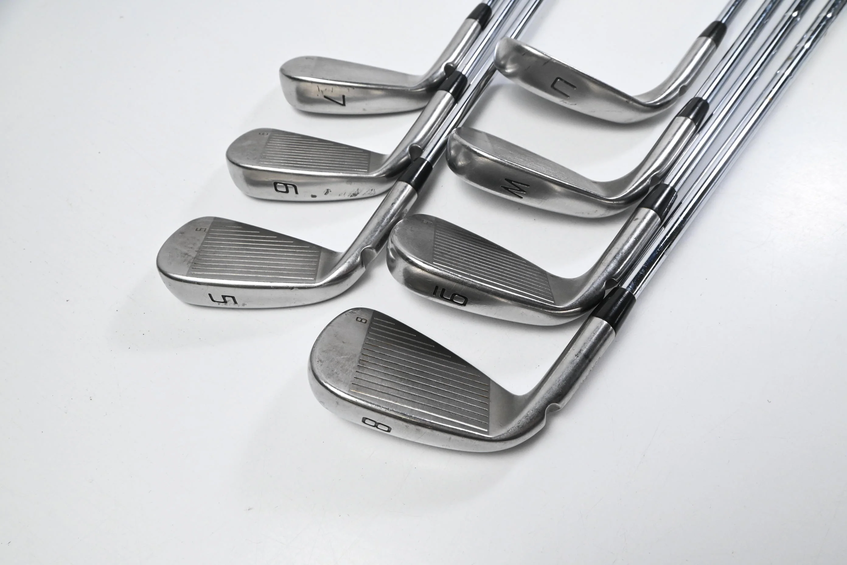 Ping i-Series E1 Irons /Green Dot / 5-PW+GW / Regular Flex Ping CFS Distance Shafts - Image 4