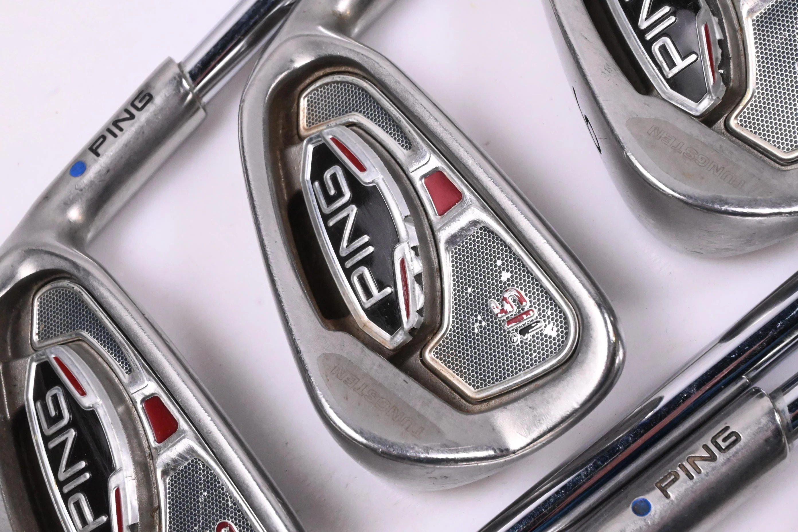 Ping i15 Irons / 4-9I / Blue Dot / Stiff Flex Steel Shafts