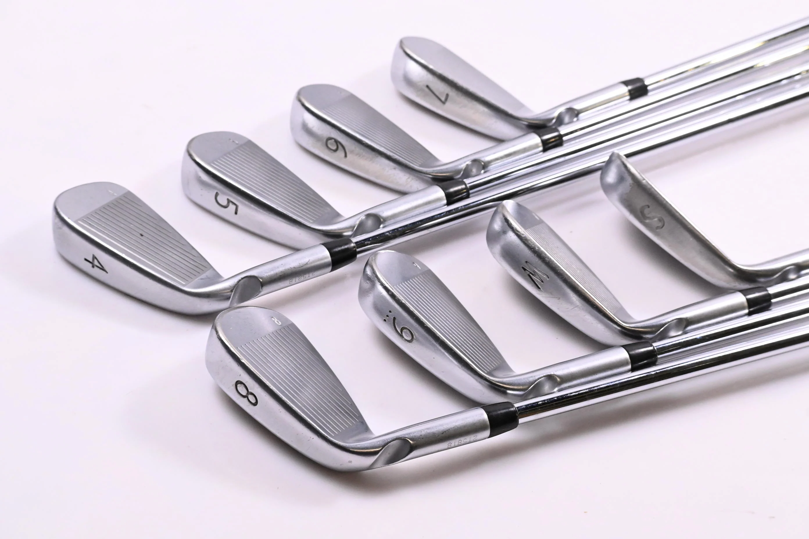 Ping i20 Irons / 4-PW+SW / Blue Dot / Regular Flex Ping CFS Shafts - Image 4