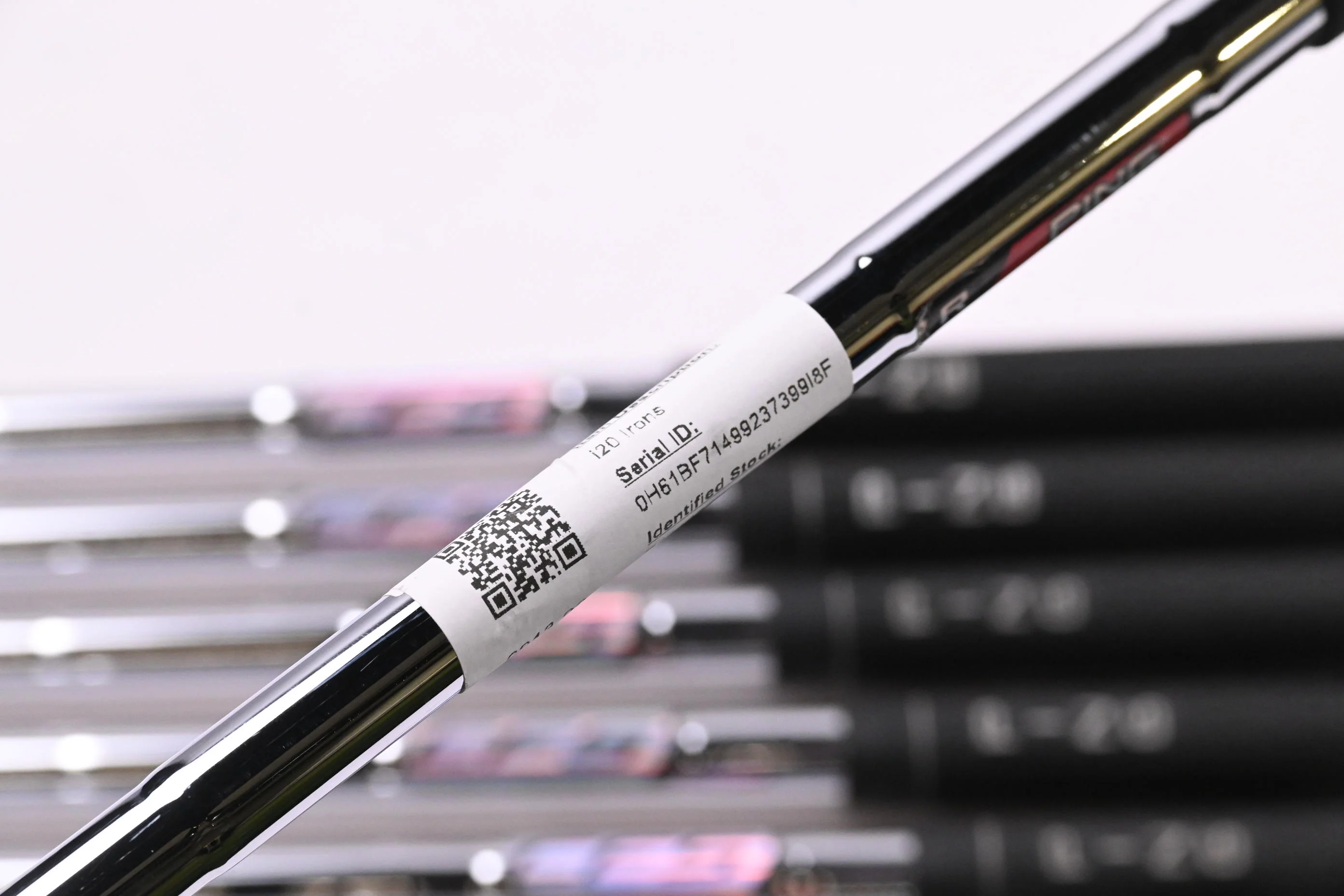 Ping i20 Irons / 4-PW+SW / Blue Dot / Regular Flex Ping CFS Shafts - Image 6