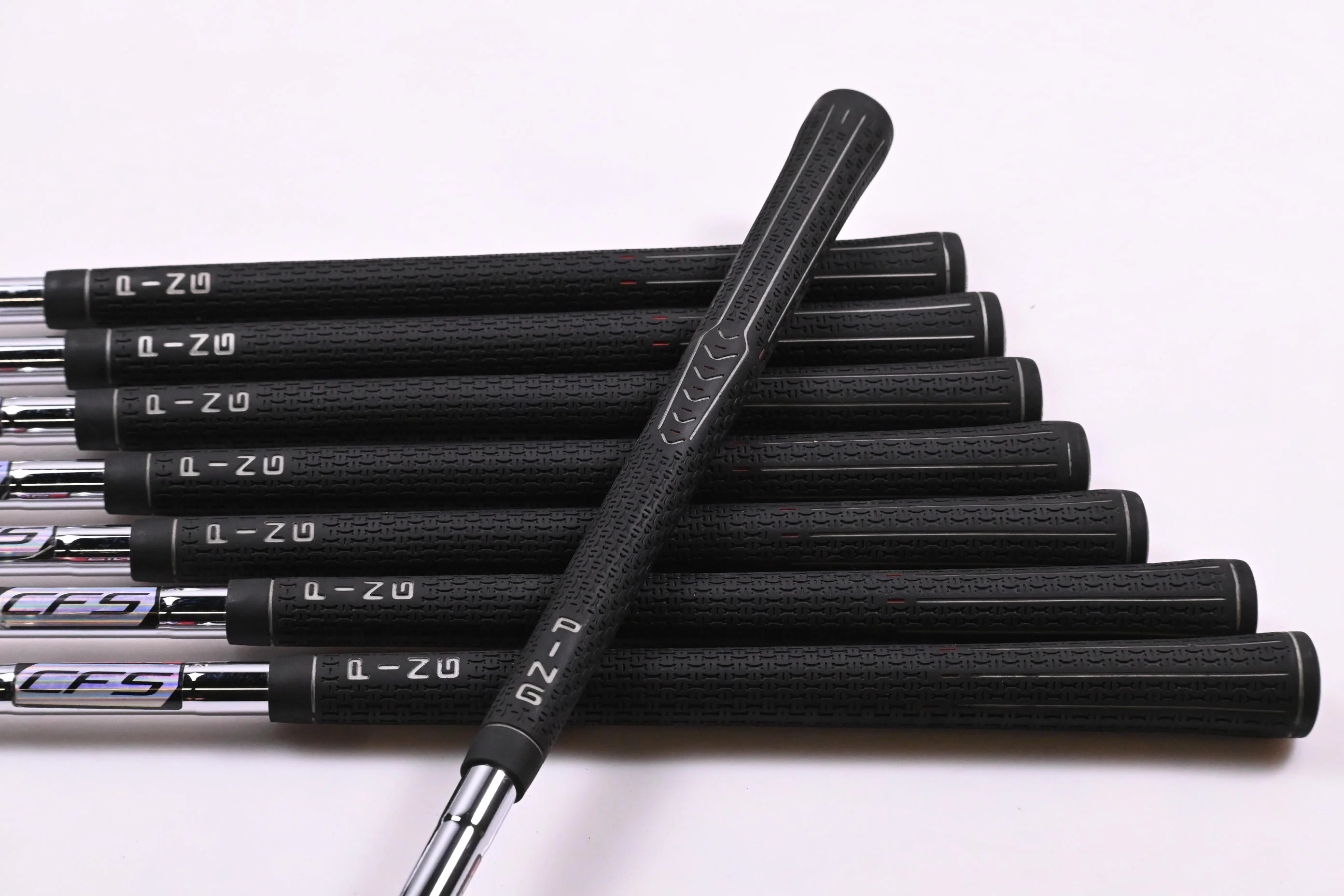 Ping i20 Irons / 4-PW+SW / Blue Dot / Regular Flex Ping CFS Shafts - Image 7