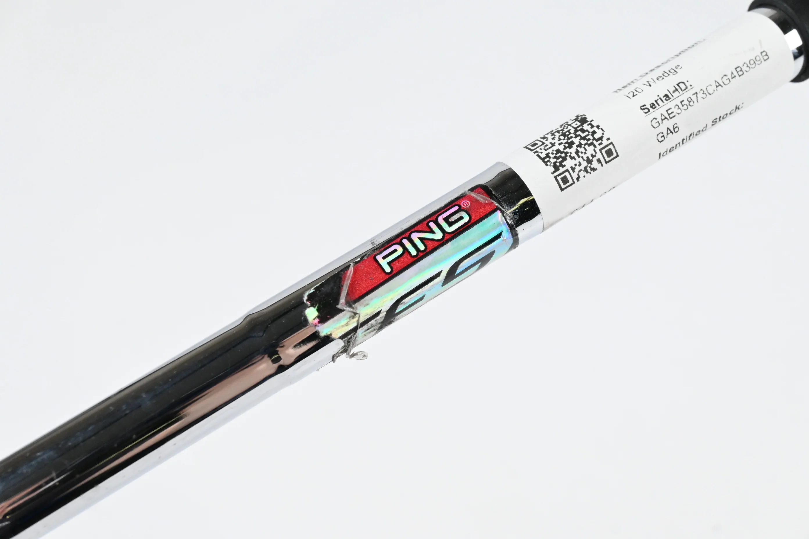 Ping i20 Pitching Wedge / 46 Degree / Silver Dot / Stiff Flex Ping CFS Shaft - Image 4