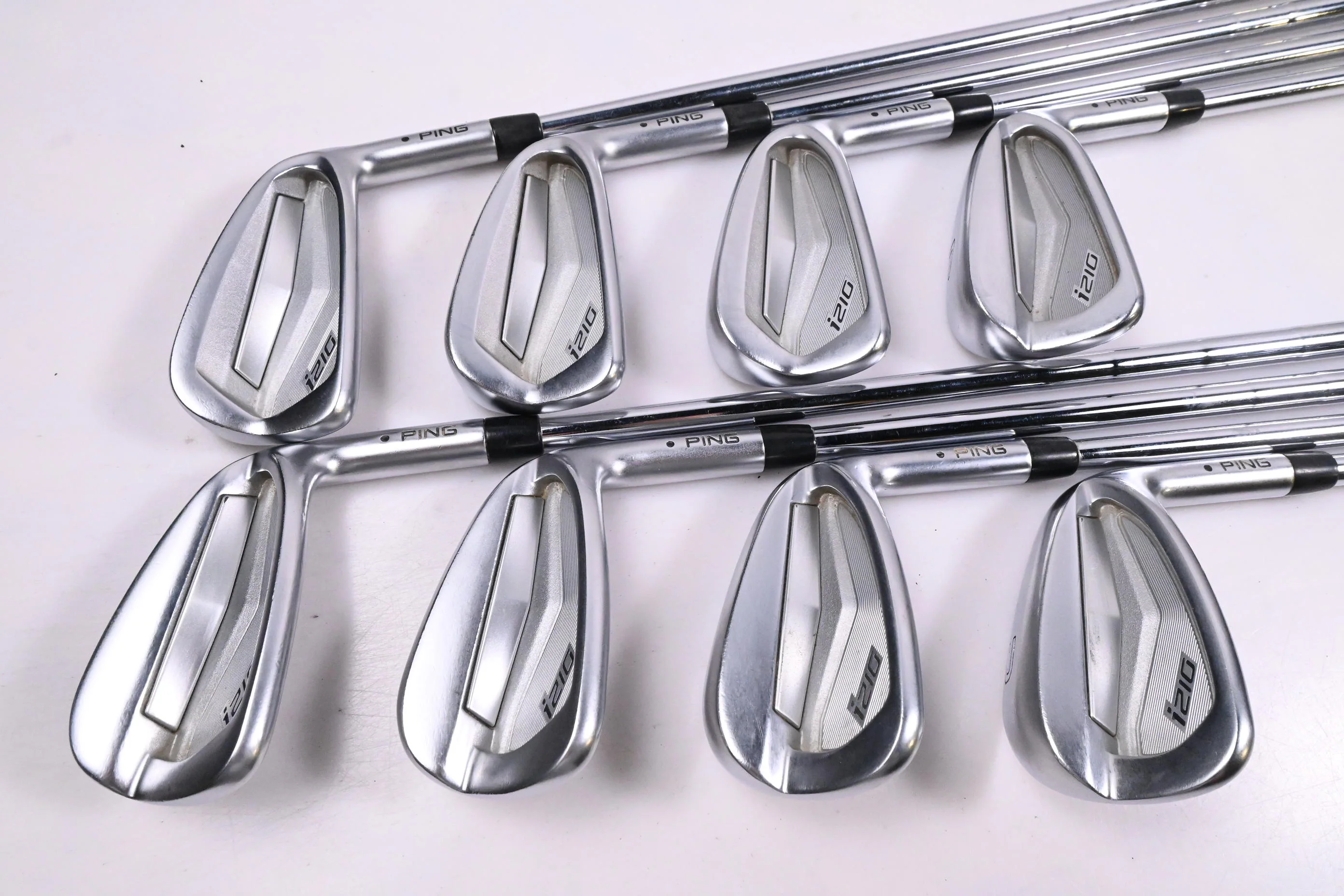 Ping i210 Irons / 4-PW+GW / Black Dot / Regular Flex Steel Shafts - Image 3