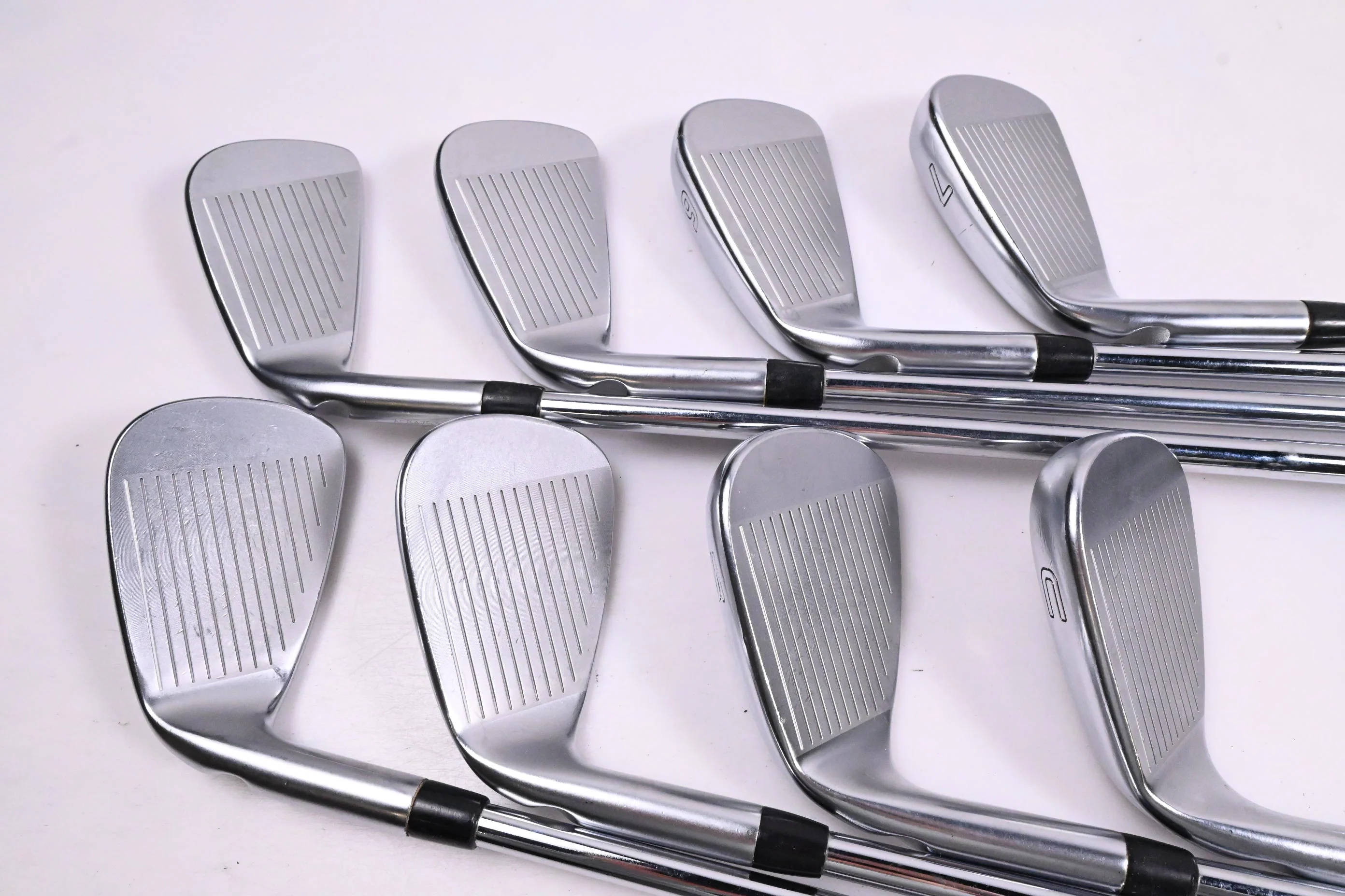 Ping i210 Irons / 4-PW+GW / Black Dot / Regular Flex Steel Shafts - Image 4