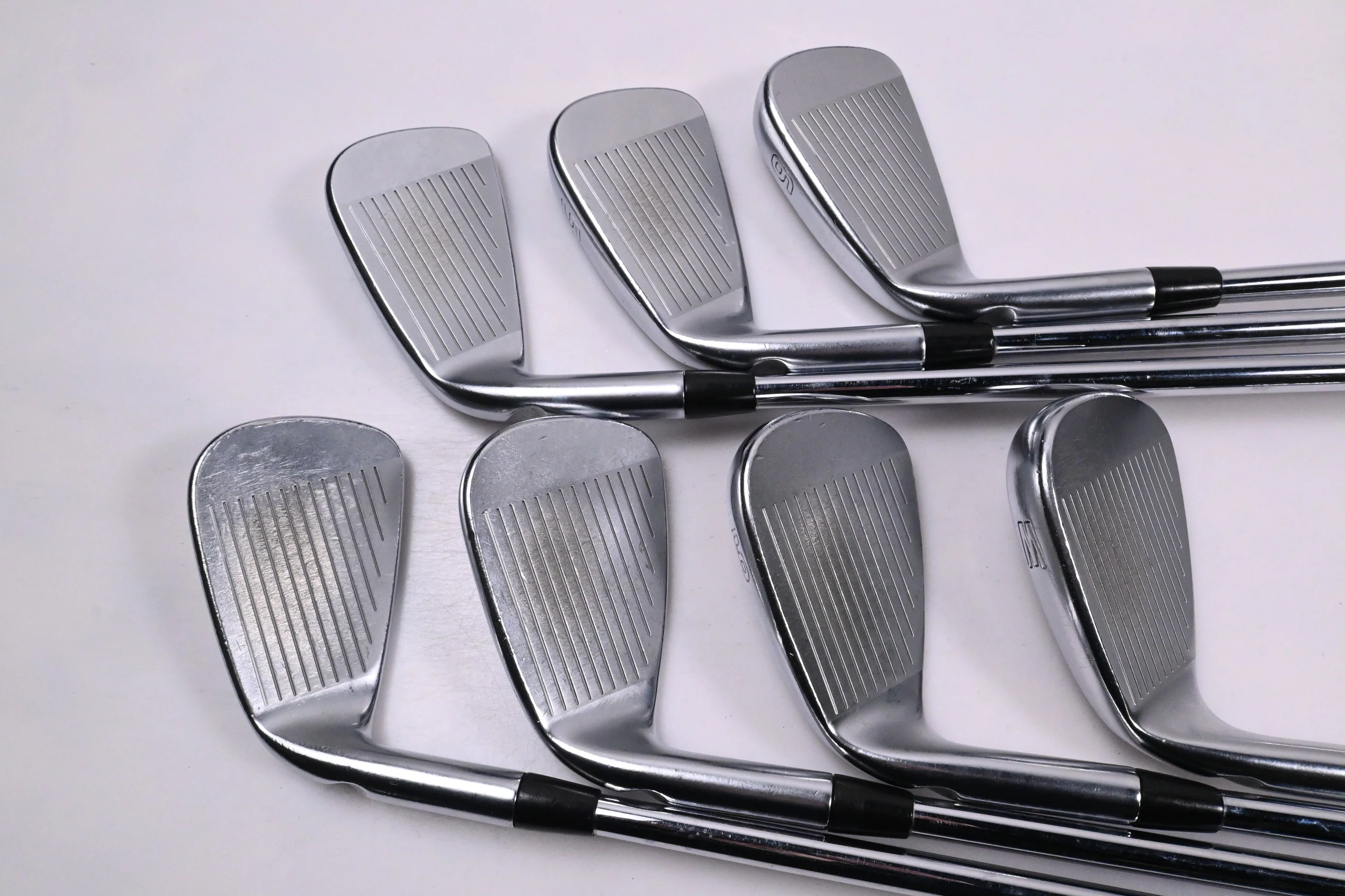 Ping i210 Irons / 4-PW / Black Dot / Stiff Flex Ping AWT 2.0 Shafts - Image 3