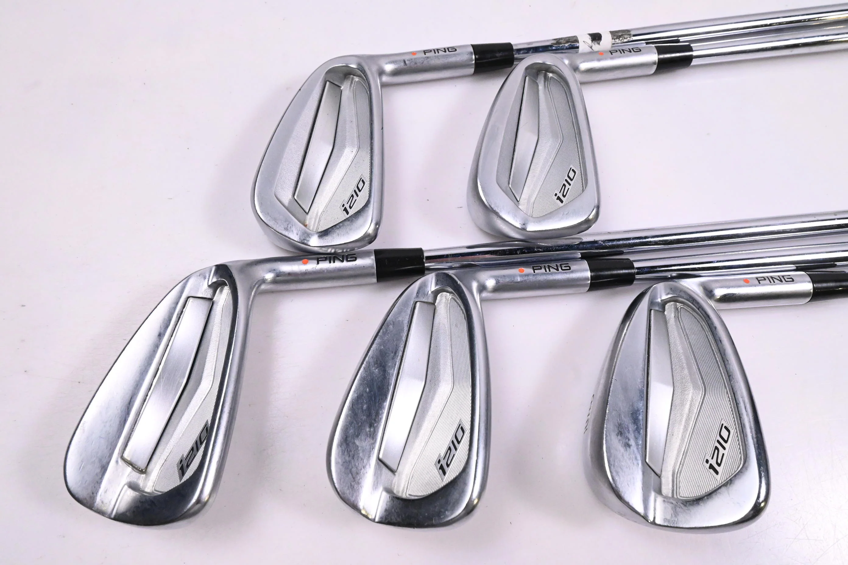 Ping i210 Irons / 5-9i / Orange Dot / Regular Flex Dynamic Gold 105 R300 Shafts - Image 3