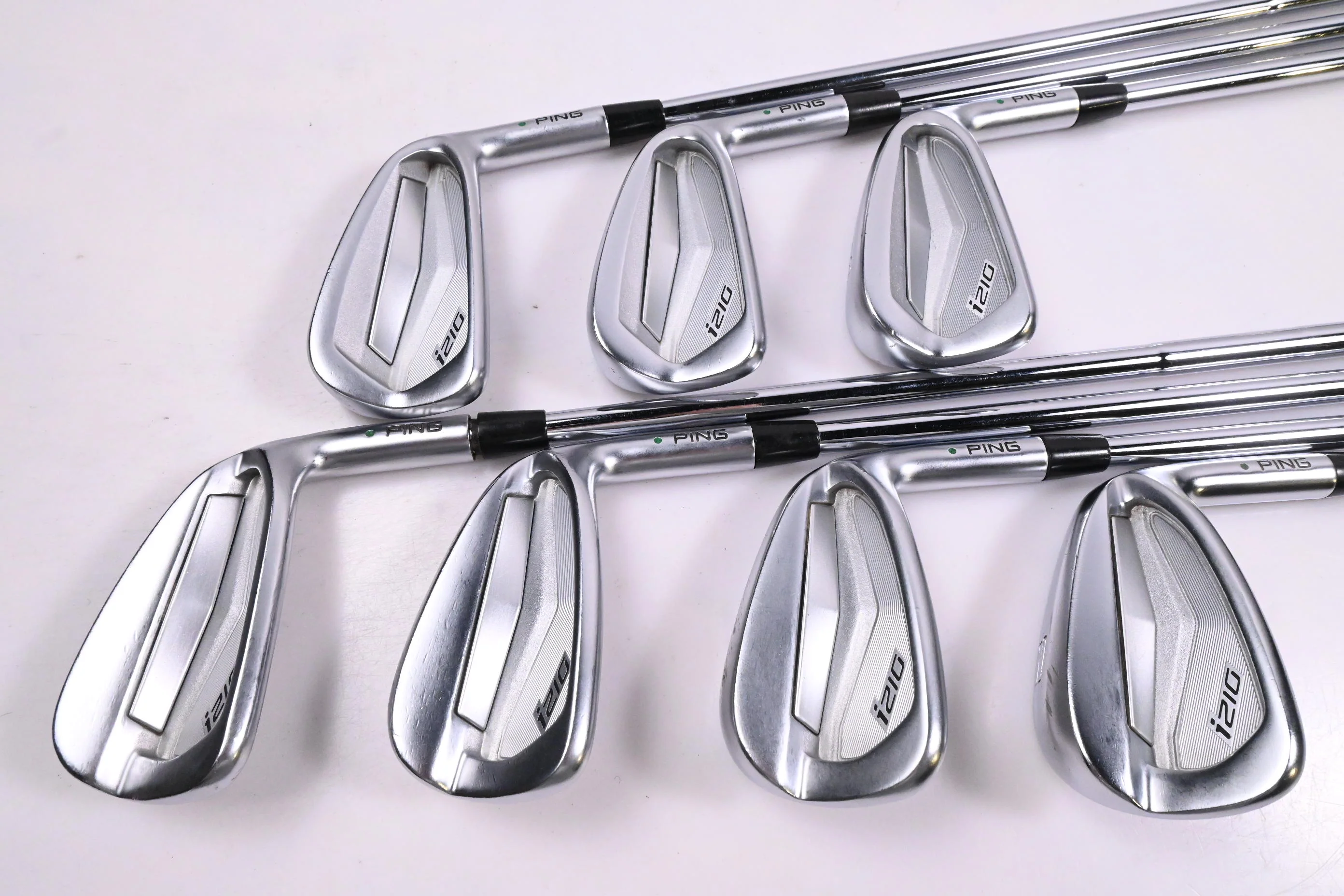 Ping i210 Irons / 4-PW / Green Dot / Stiff Flex Dynamic Gold S300 Shafts - Image 3