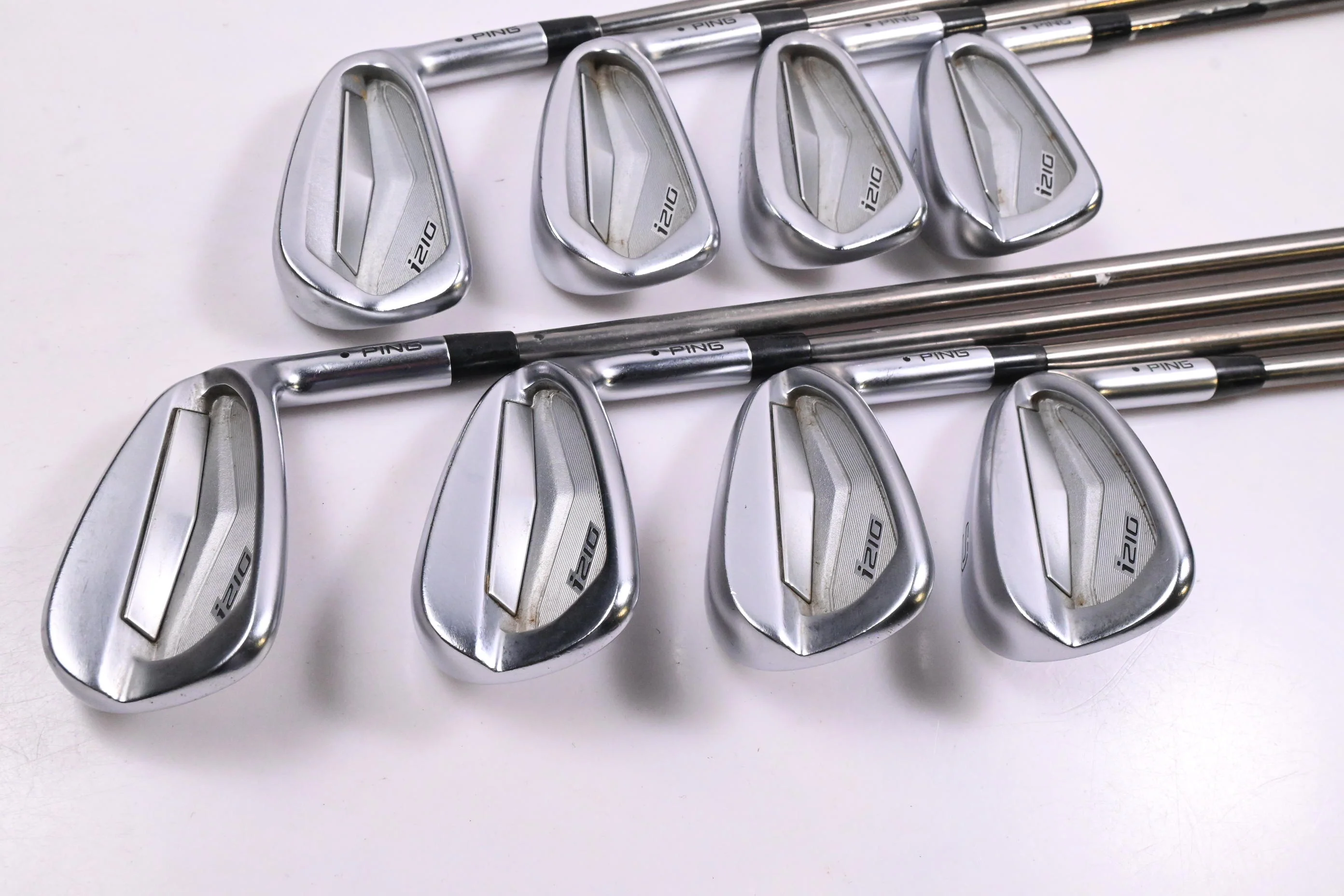 Ping i210 Irons / 4-PW+GW / Black Dot / Regular Flex UST Recoil ES780 Shafts - Image 2