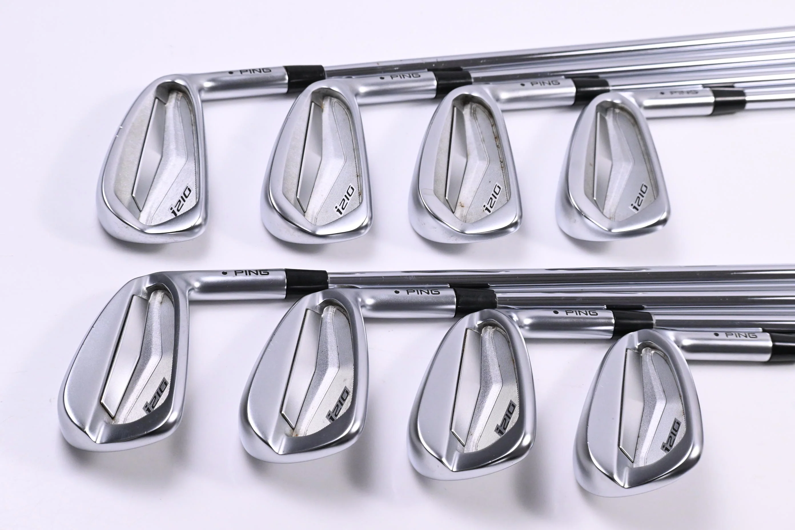 Ping i210 Irons / 3-PW / Black Dot / Stiff Flex Project X LZ 120 Shafts - Image 2