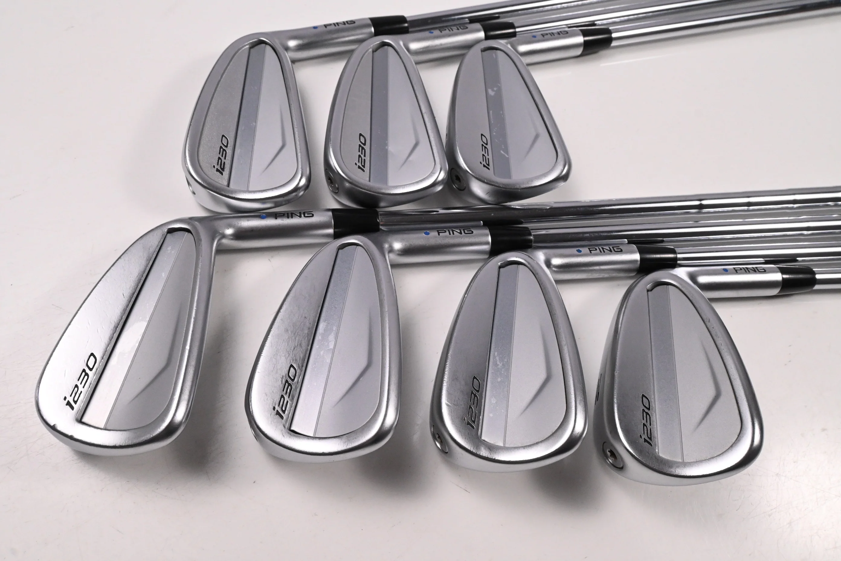 Ping i230 Irons / 4-PW / Blue Dot / X-Flex N.S.Pro Modus3 Tour 105 Shafts - Image 2