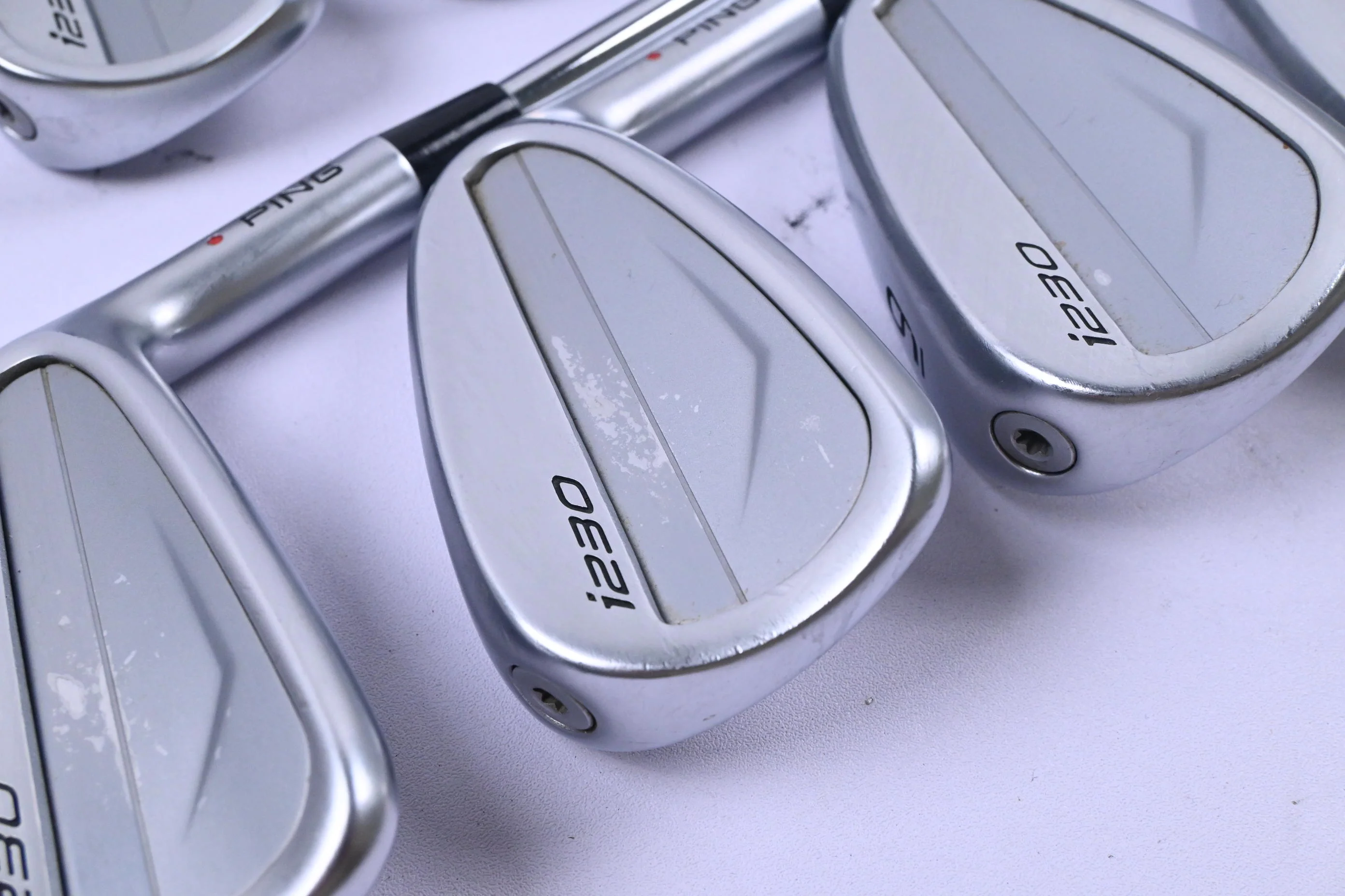 Ping i230 Irons / 4-PW / Red Dot / X-Flex Dynamic Gold 120 X100 Shafts