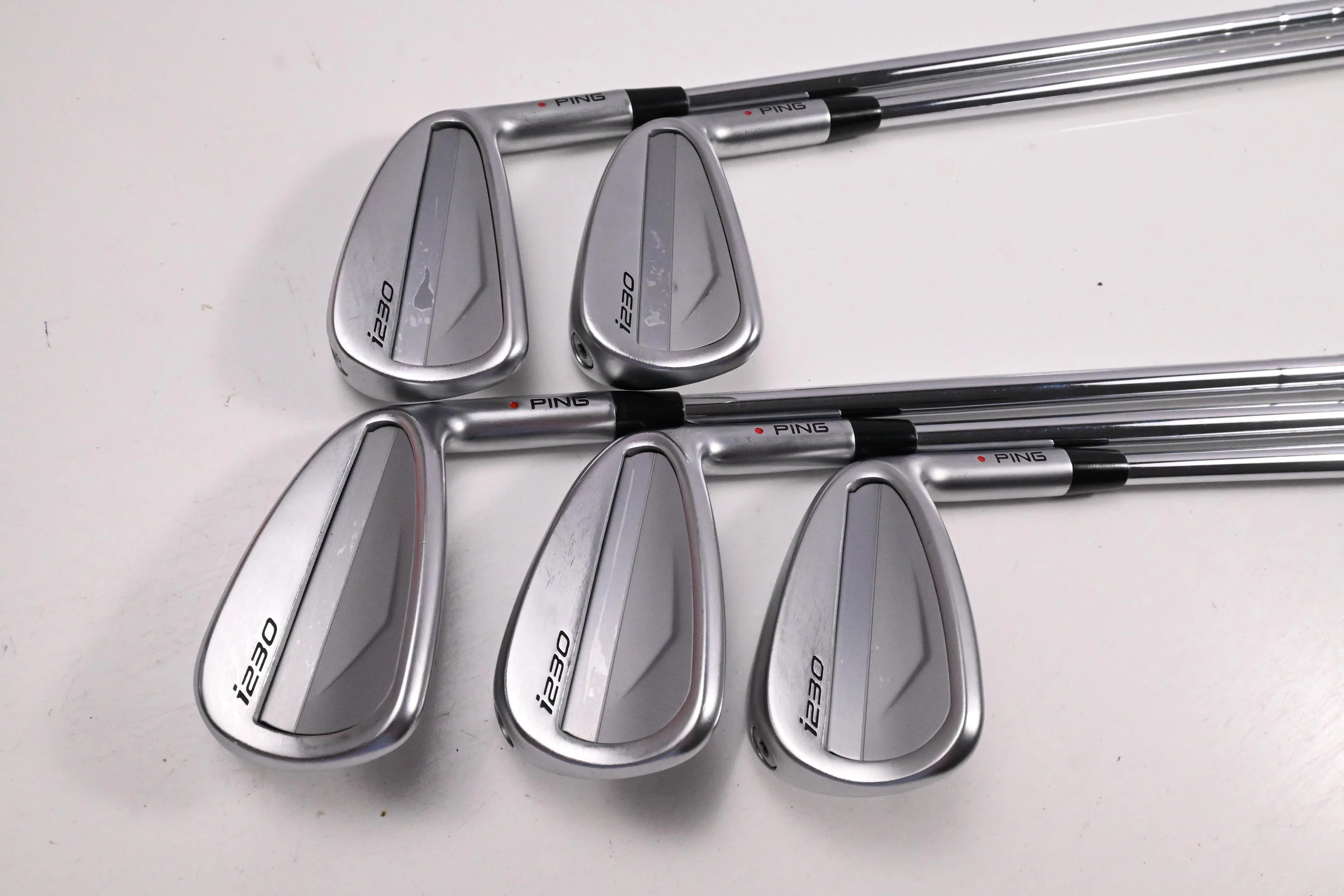 Ping i230 Irons / 6-PW / Red Dot / Stiff Flex Dynamic Gold 105 S300 Shafts - Image 2