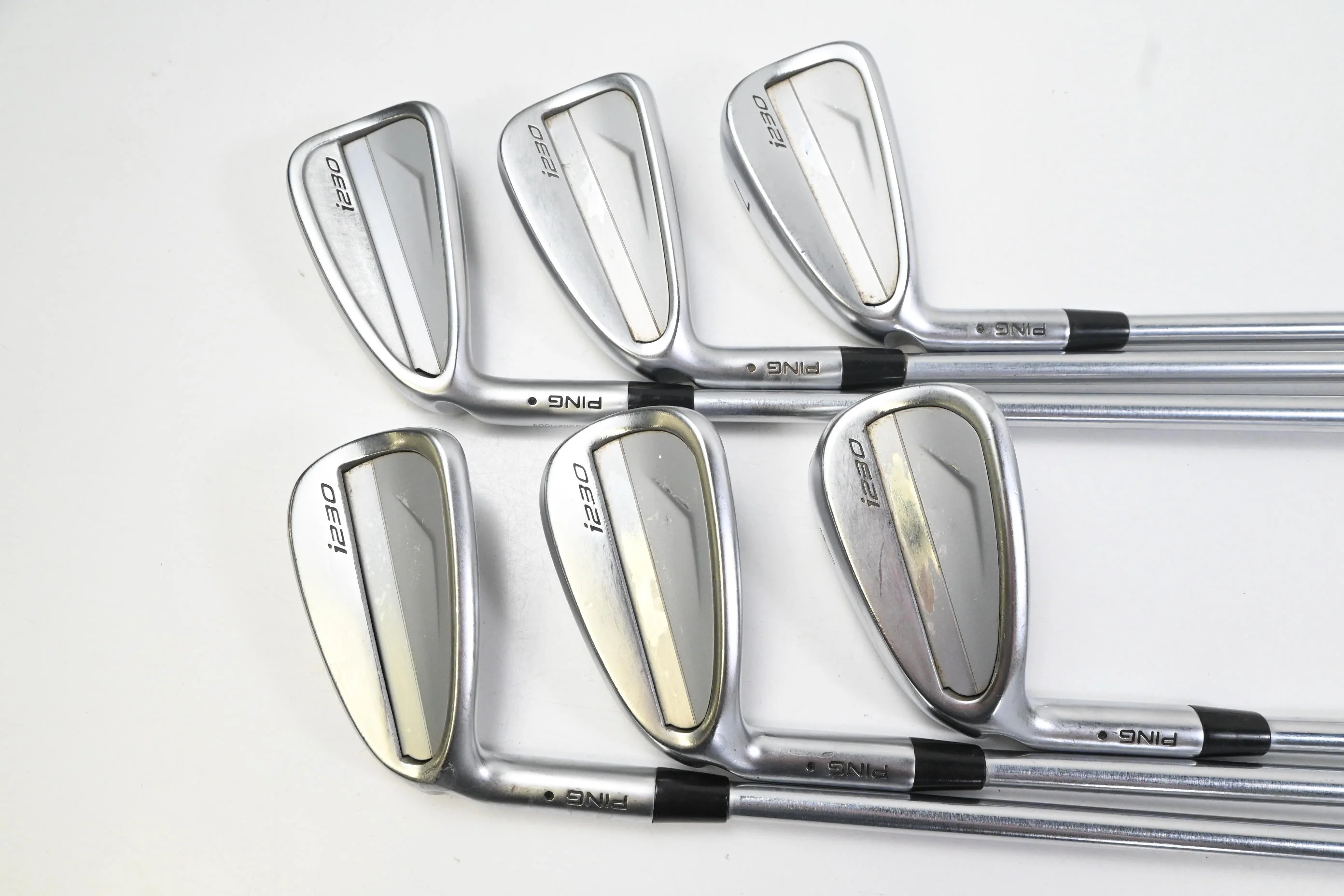 Left Hand Ping i230 Irons / 5-PW / Black Dot / Stiff Flex Project X LS 120 - Image 2