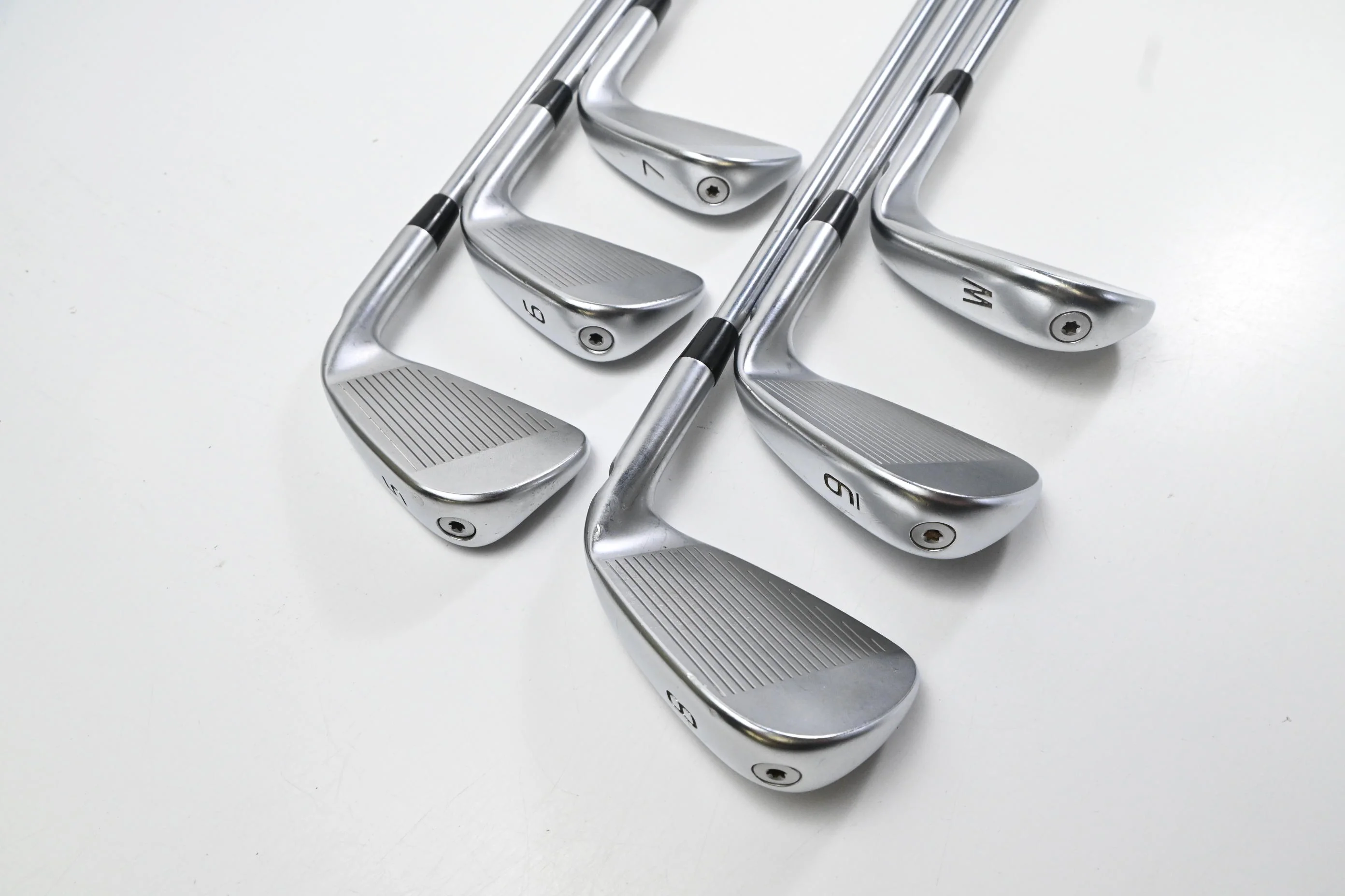 Left Hand Ping i230 Irons / 5-PW / Black Dot / Stiff Flex Project X LS 120 - Image 4