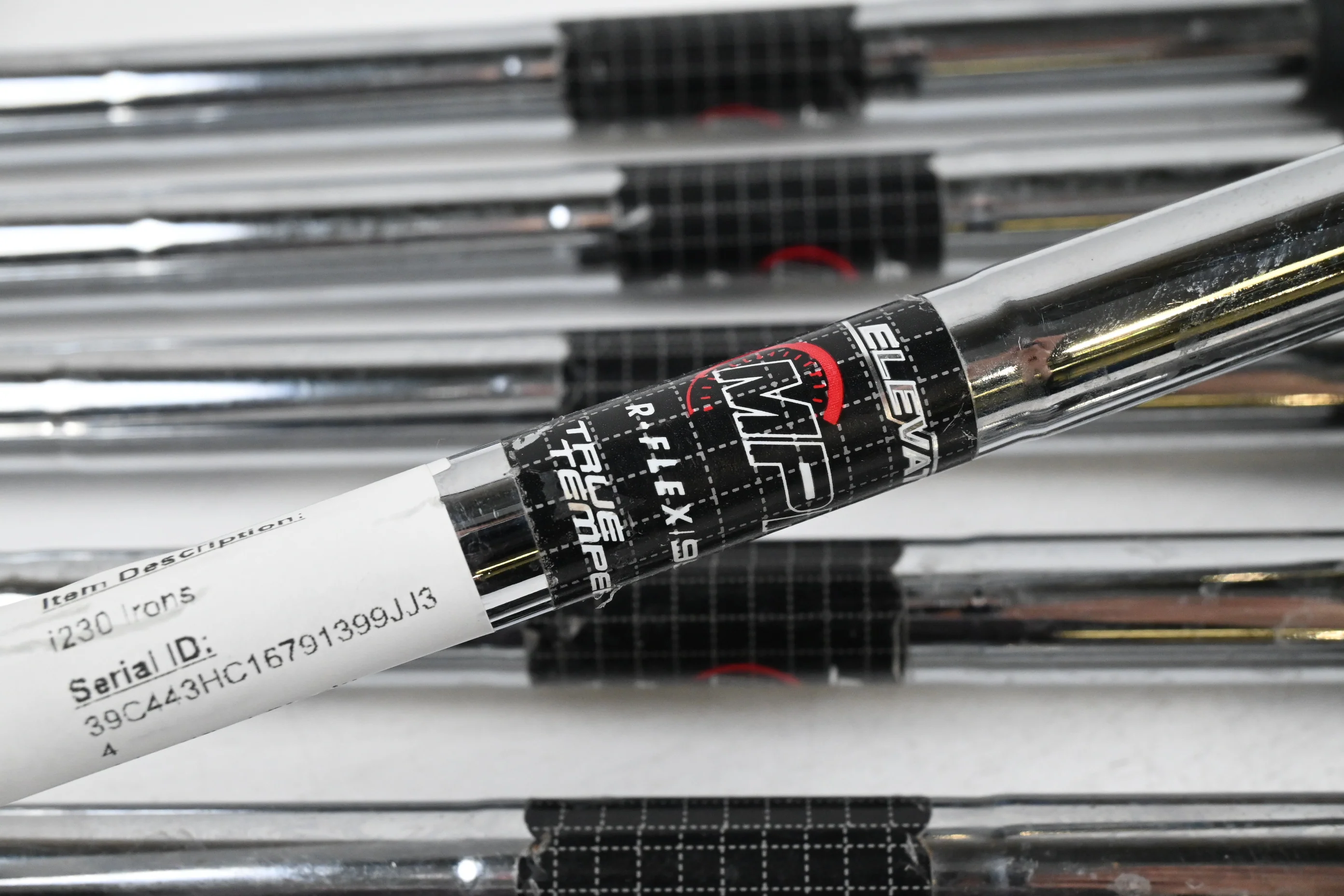 Ping i230 Irons / 4-PW / Blue Dot / Regular Flex Elevate MPH 95 Shafts - Image 5
