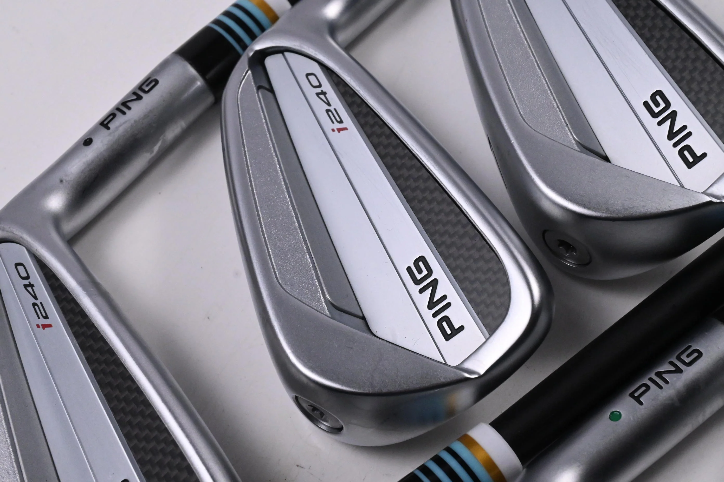 Ping I240 Irons / 5-PW / Green Dot / Stiff Flex Project X Catalyst 80 Shafts
