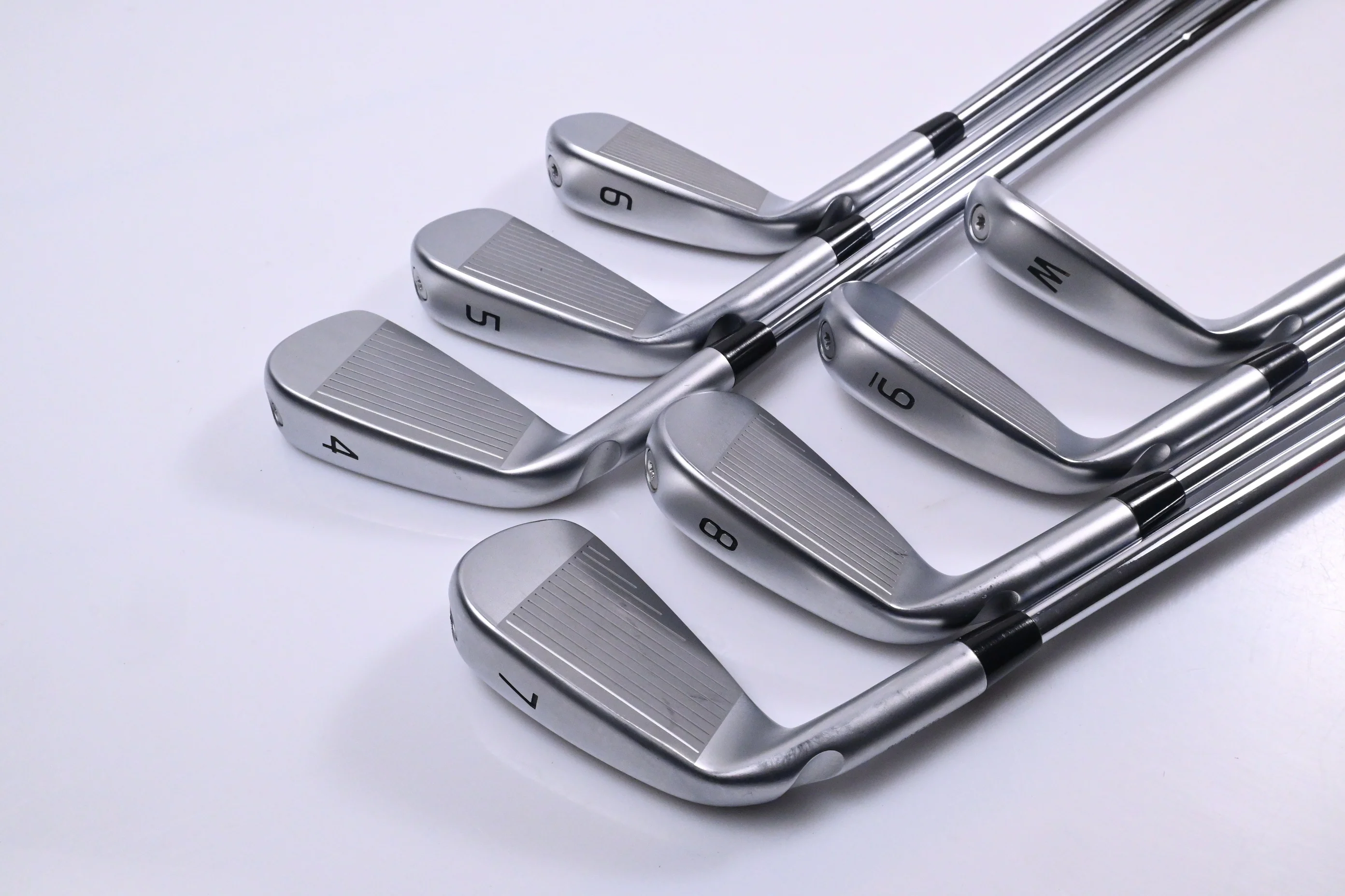 Ping I240 Irons / 4-PW / White Dot / Stiff Flex Dynamic Gold 120 S300 Shafts - Image 4