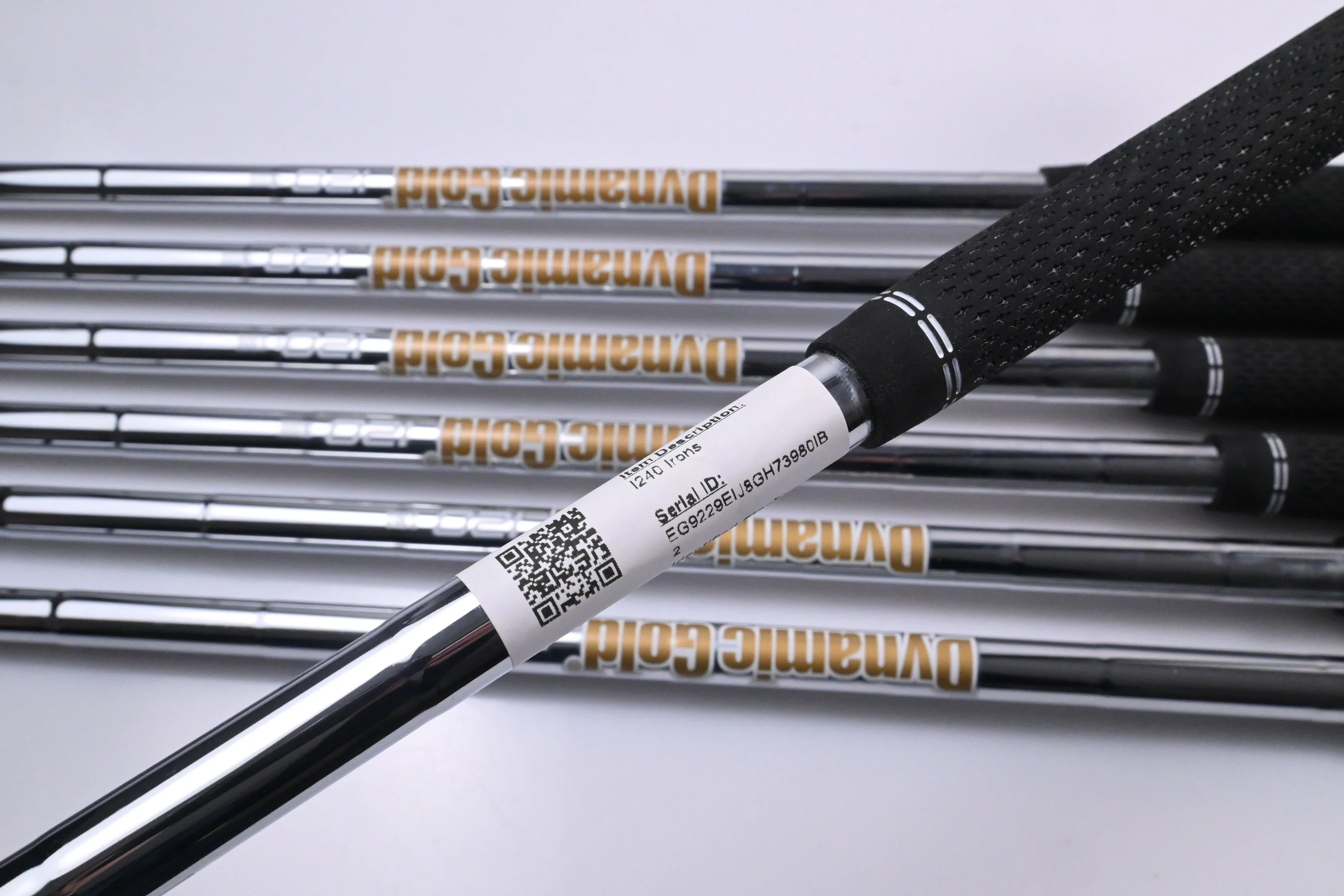 Ping I240 Irons / 4-PW / White Dot / Stiff Flex Dynamic Gold 120 S300 Shafts - Image 6