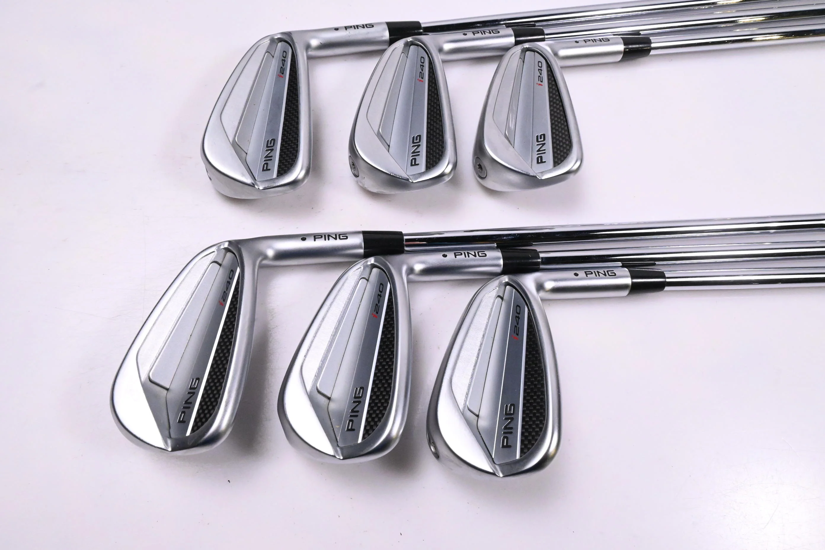 Ping I240 Irons / 5-PW / Black Dot / Stiff Flex N.S.Pro Modus3 Tour 115 Shafts - Image 2