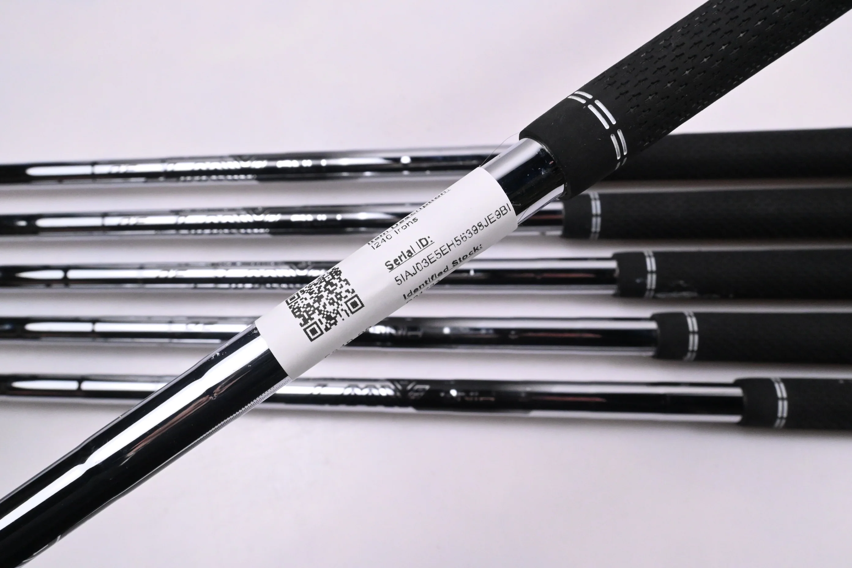 Ping i240 Irons / 5-PW / Black Dot / Regular Flex Ping AWT 3.0 Shafts - Image 6
