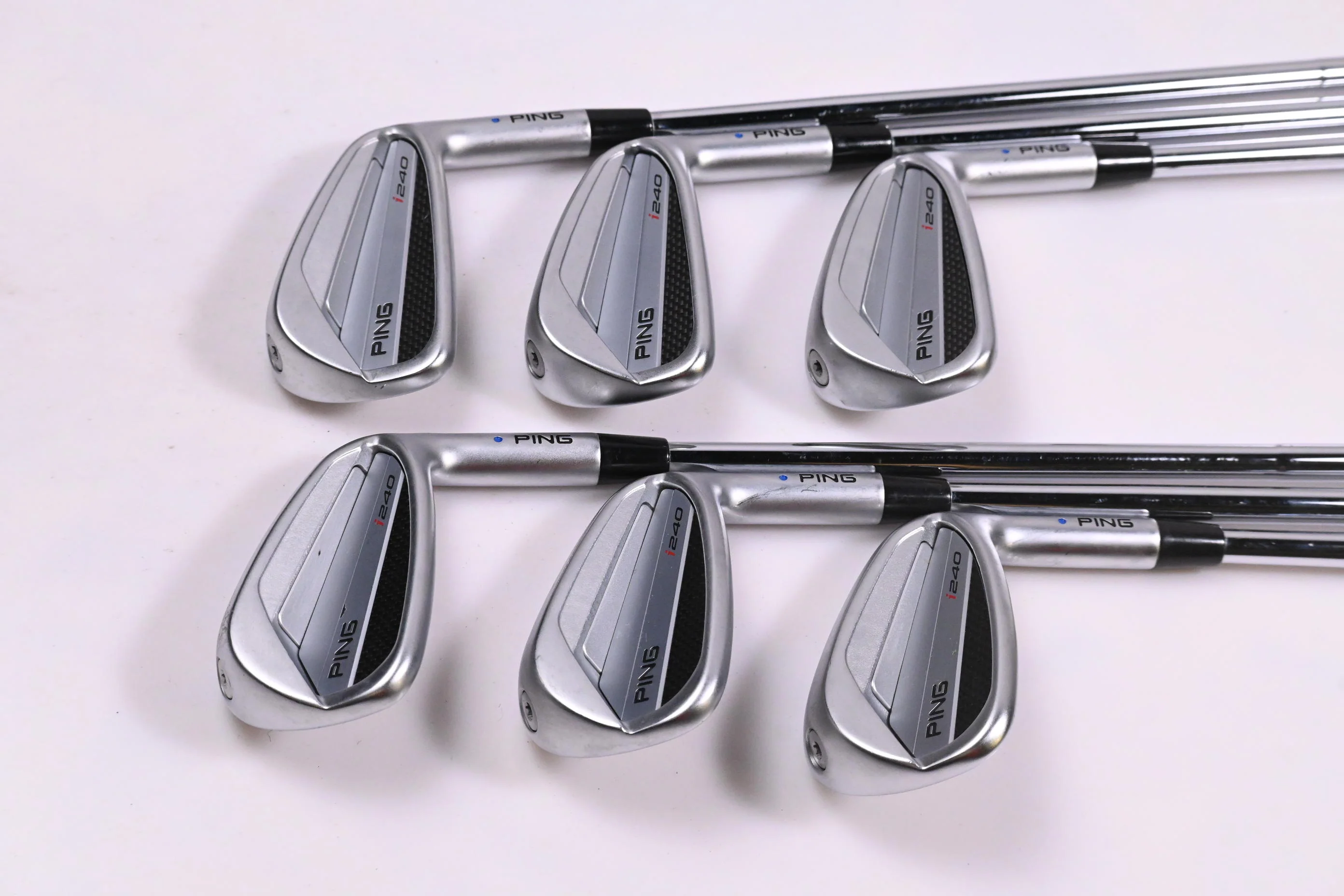 Ping I240 Irons / 5-PW / Blue Dot / Stiff Flex Dynamic Gold 120 S300 Shafts - Image 2