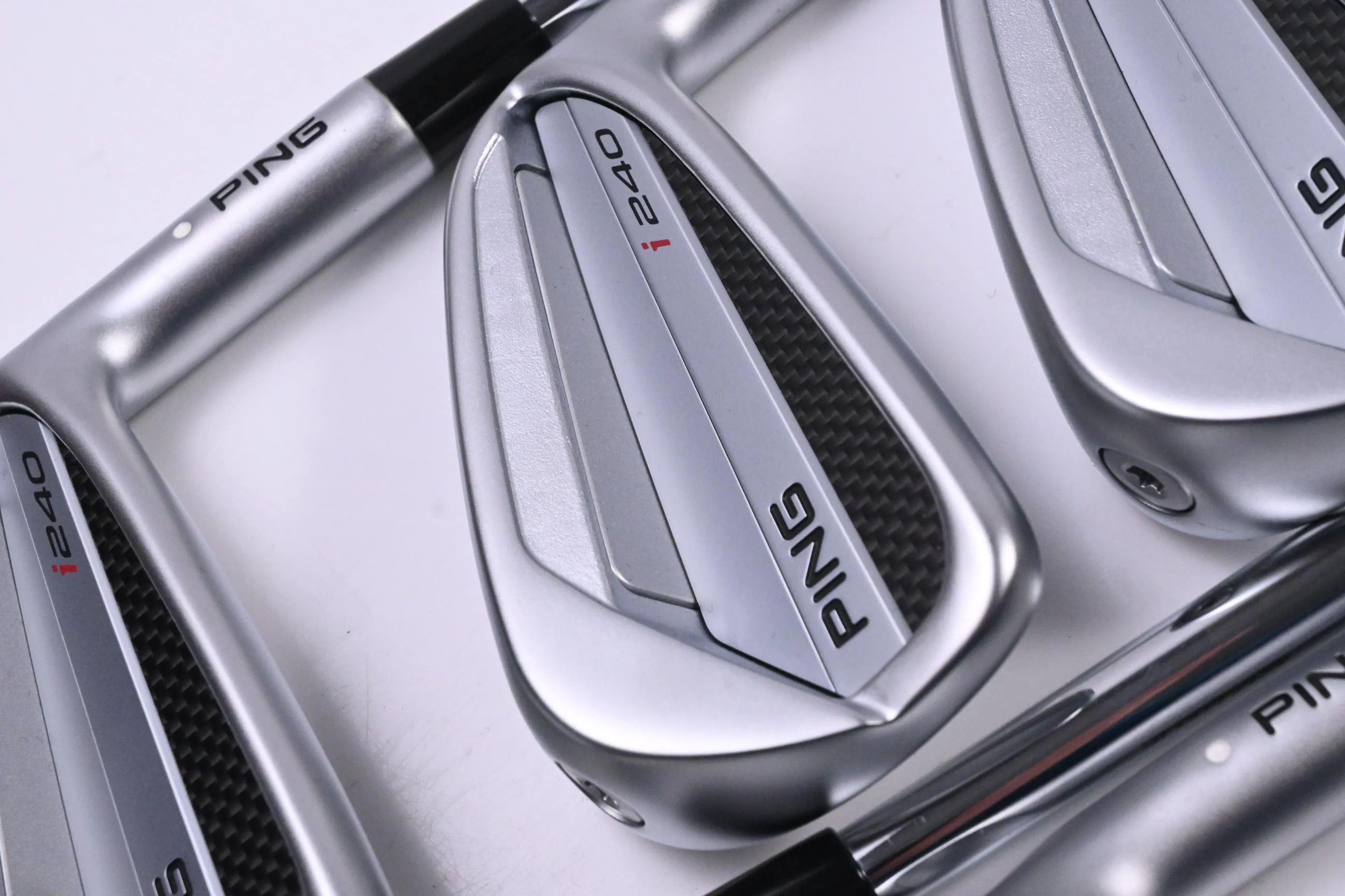 Ping I240 Irons / 5-PW / White Dot / Stiff Flex Dynamic Gold 120 S300 Shafts