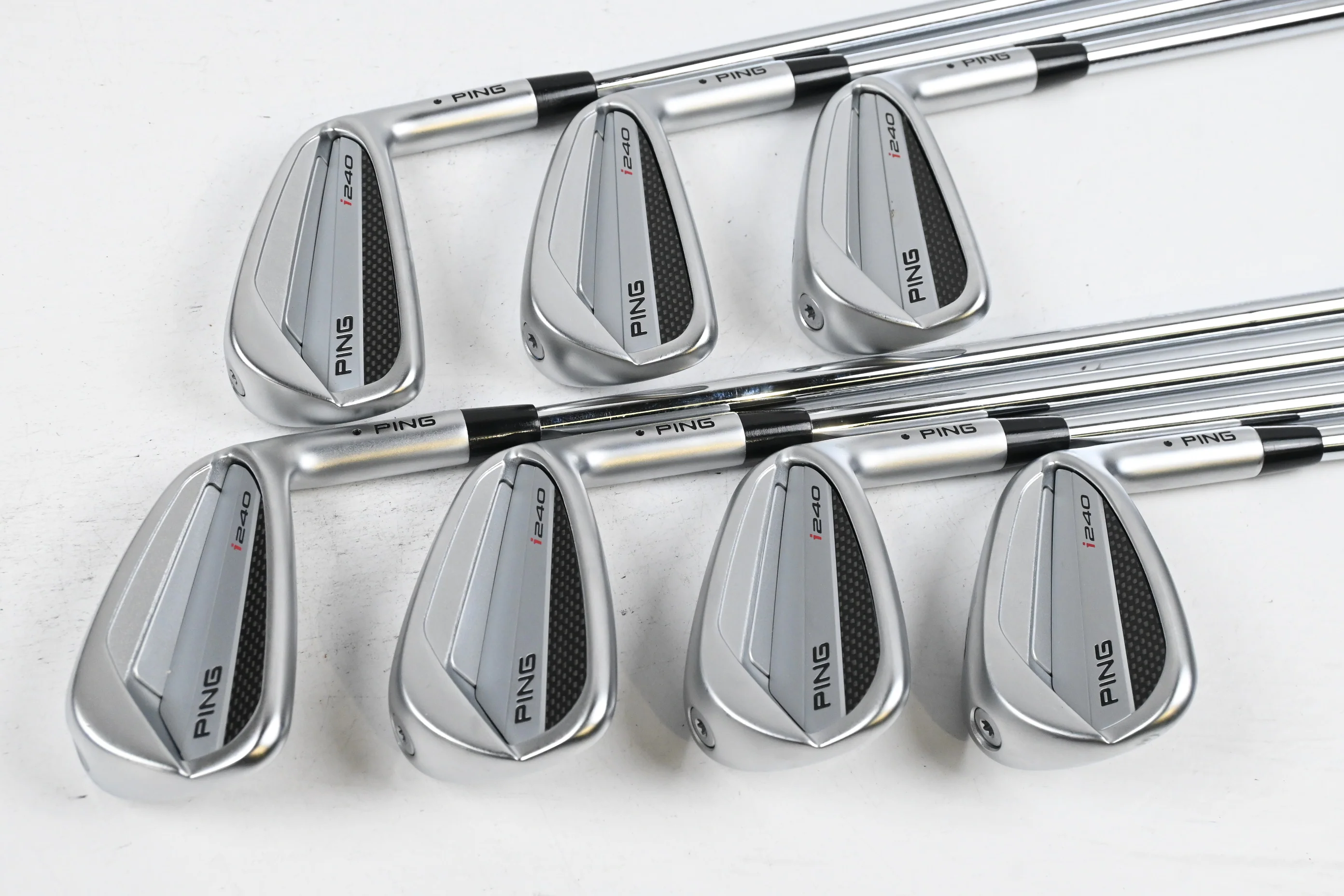 Ping I240 Irons / 4-PW / Black Dot / Stiff Flex N.S.Pro Modus3 Tour 115 Shafts - Image 2