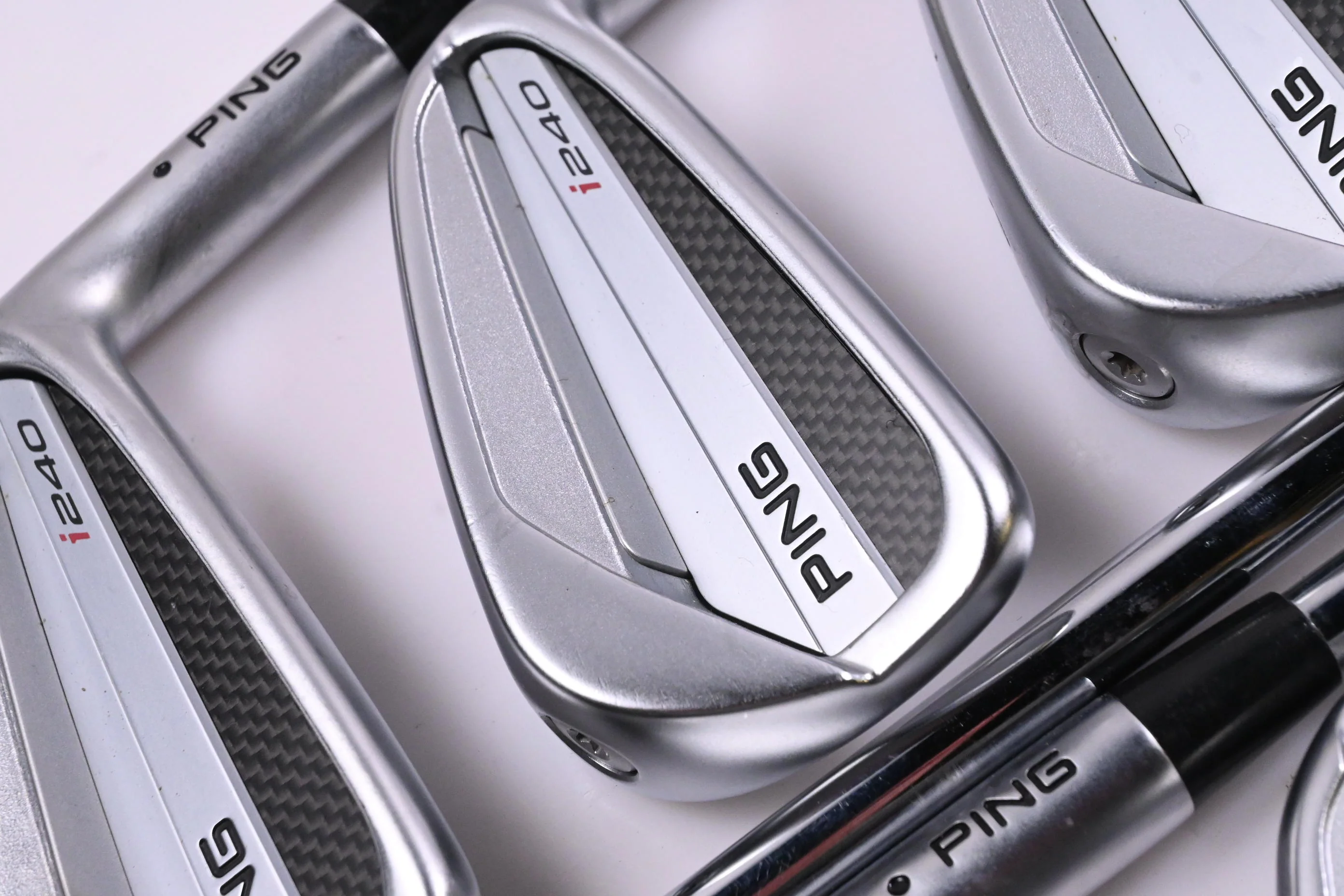 Ping I240 Irons / 4-PW / Black Dot / Stiff Flex Dynamic Gold 120 S300 Shafts