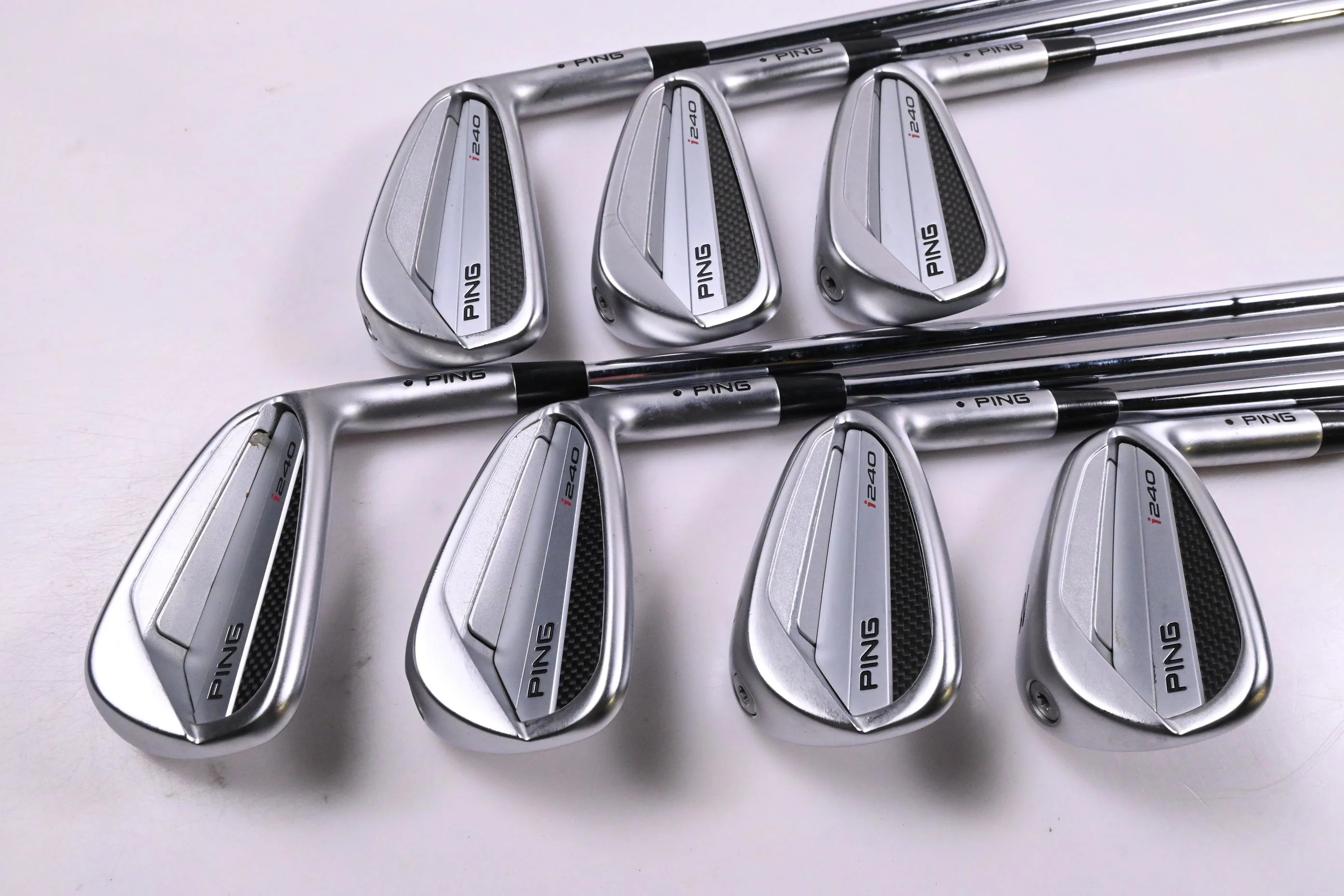 Ping I240 Irons / 4-PW / Black Dot / Stiff Flex Dynamic Gold 120 S300 Shafts - Image 2