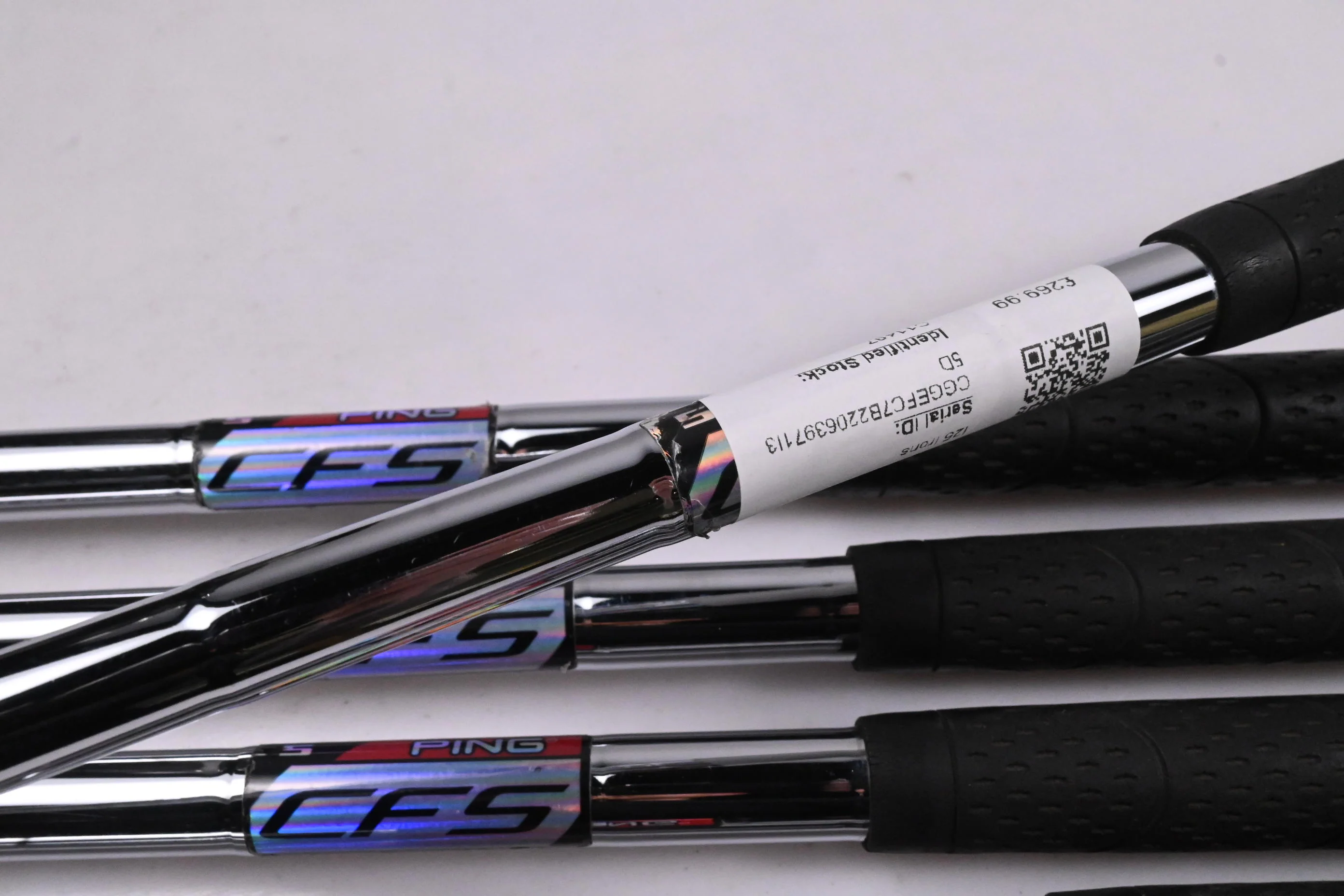 Ping i25 Irons / 4-PW / Blue Dot / Stiff Flex Ping CFS Shafts - Image 5