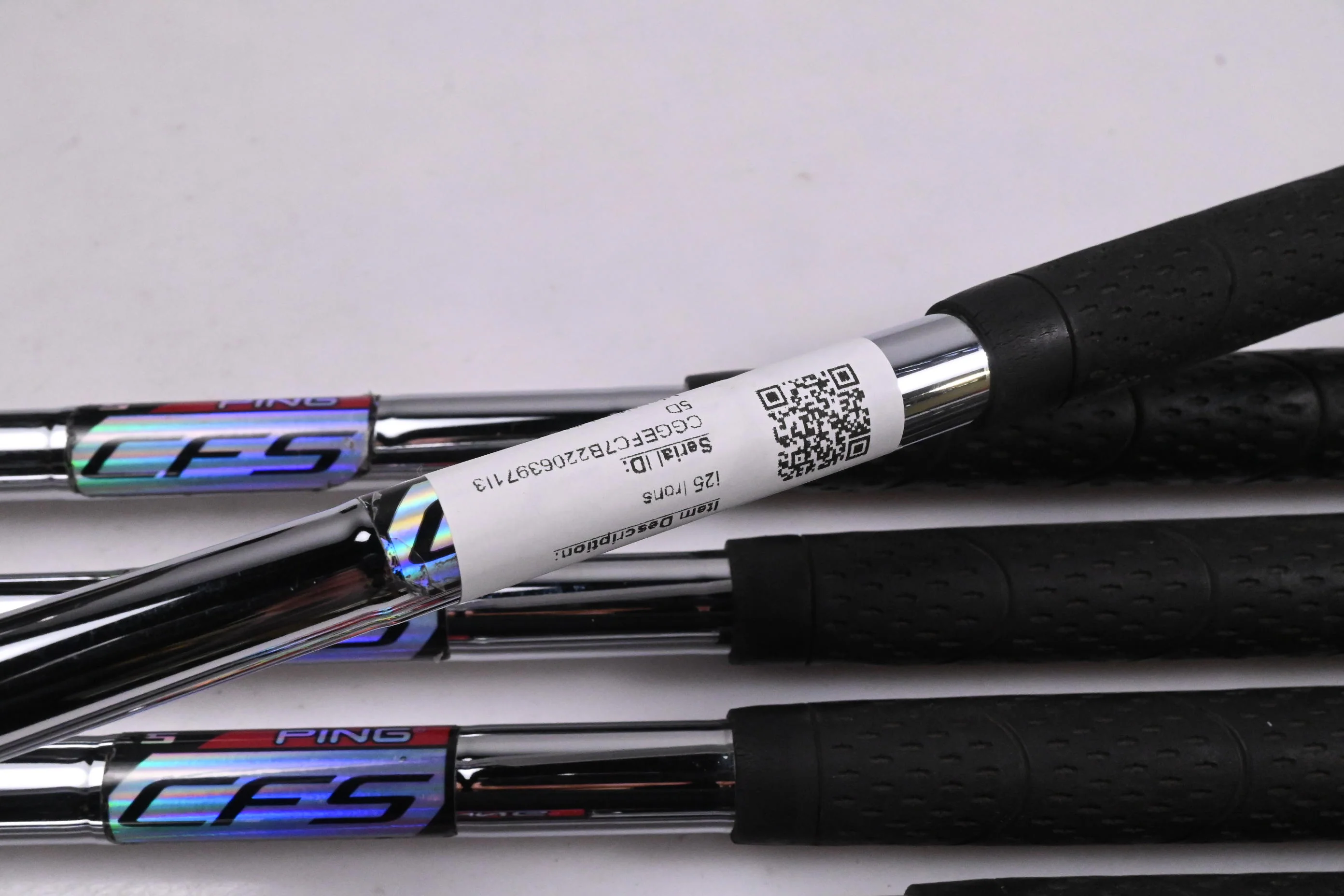 Ping i25 Irons / 4-PW / Blue Dot / Stiff Flex Ping CFS Shafts - Image 6