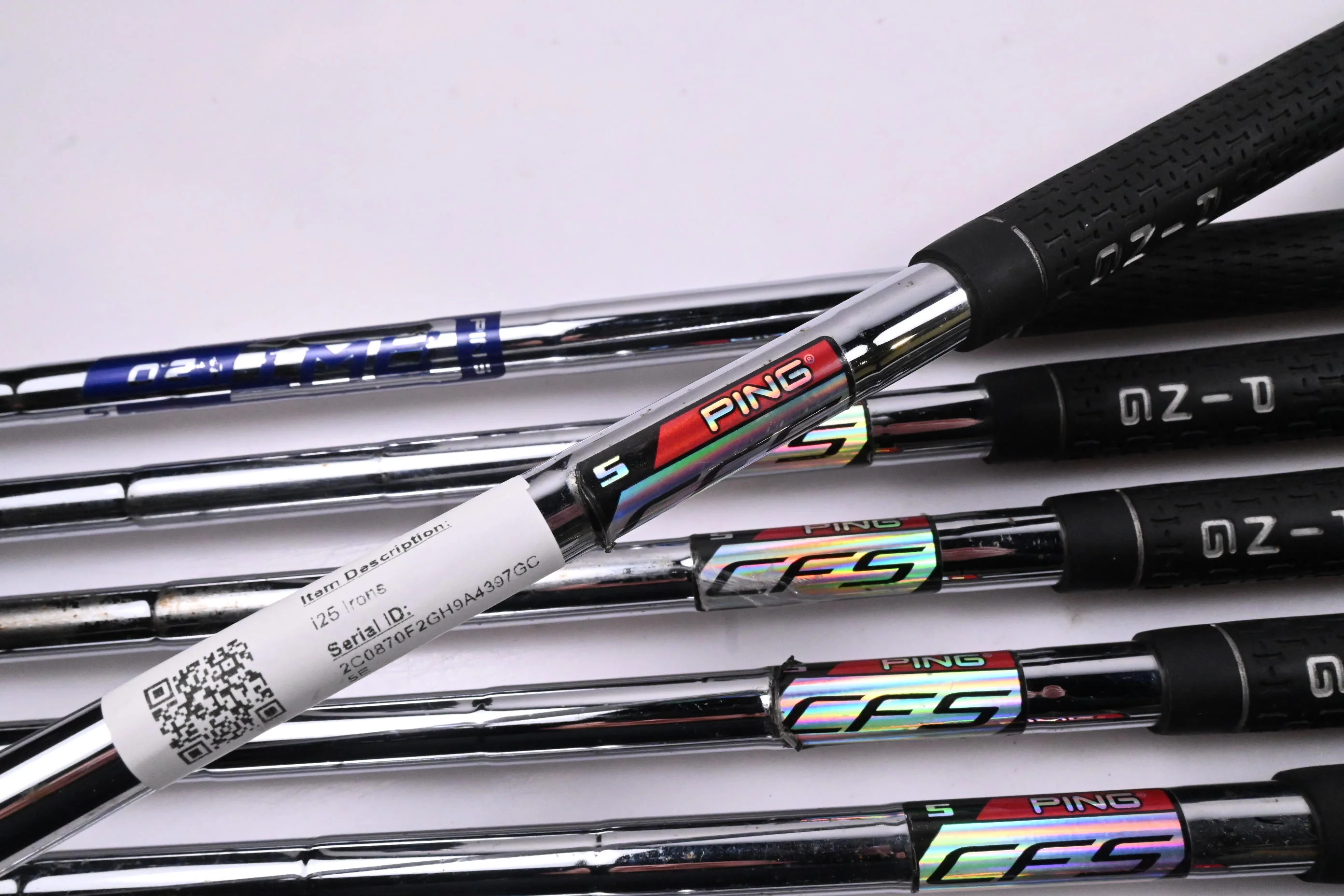 Ping i25 Irons / 3-PW / Black Dot / Stiff Flex Ping CFS Shafts - Image 5