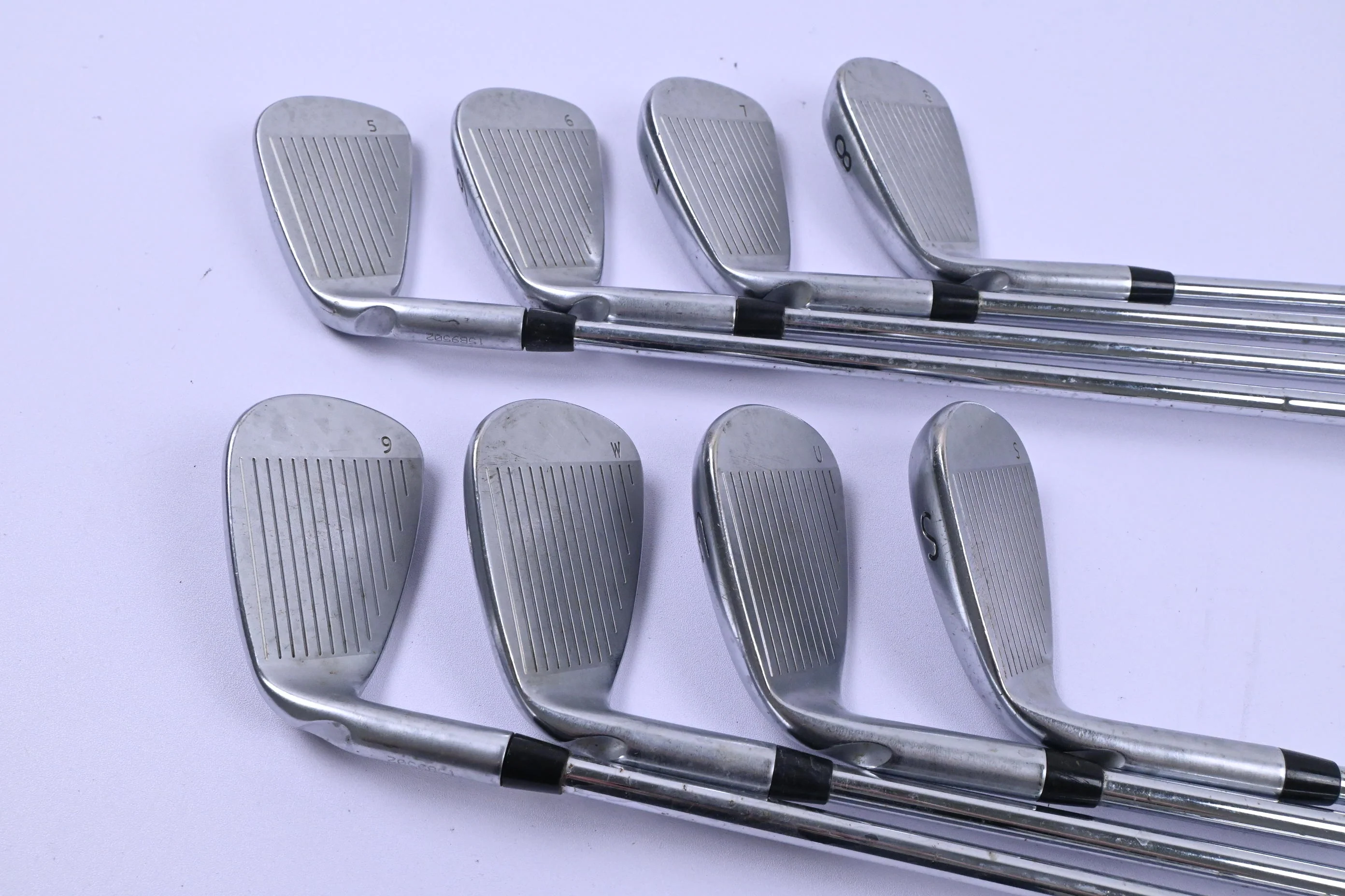 Ping i25 Irons / 5-PW+GW+SW / White Dot / Regular Flex Steel Shafts - Image 3