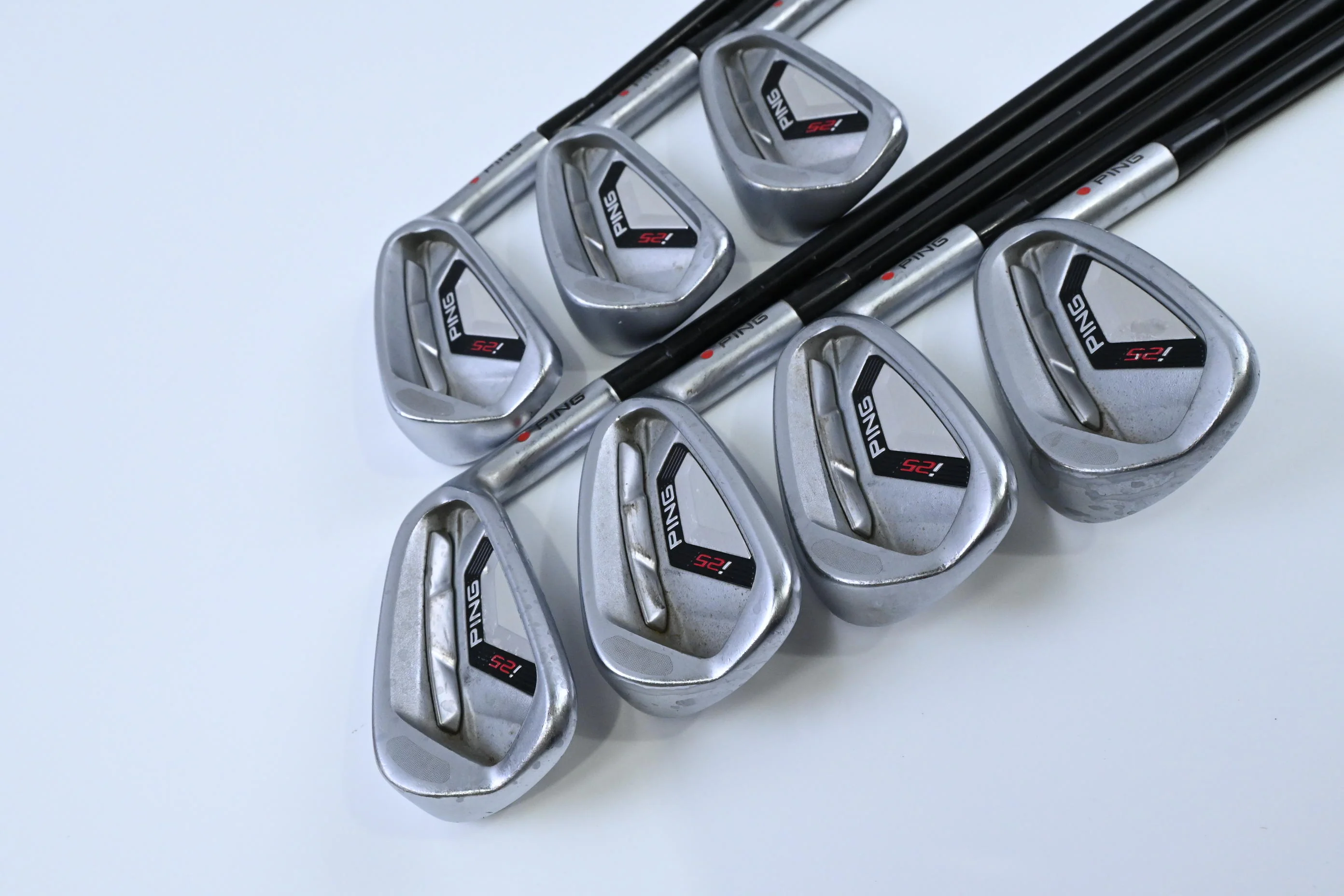Ping i25 Irons / 4-PW / Red Dot / Regular Flex Ping TFC 189 Shafts - Image 2