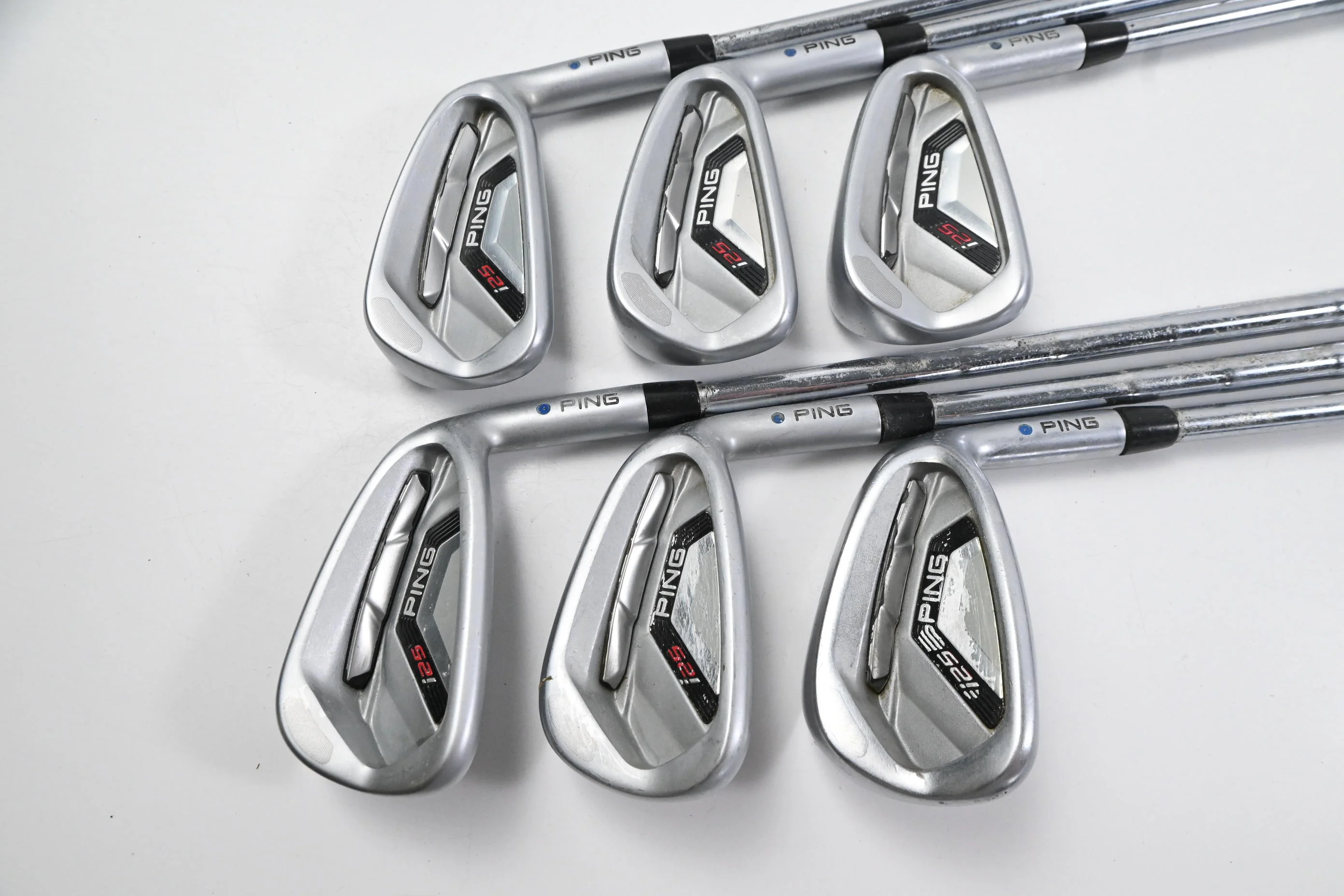 Ping i25 Irons / 5-PW / Blue Dot / X Flex Ping CFS Shafts - Image 2