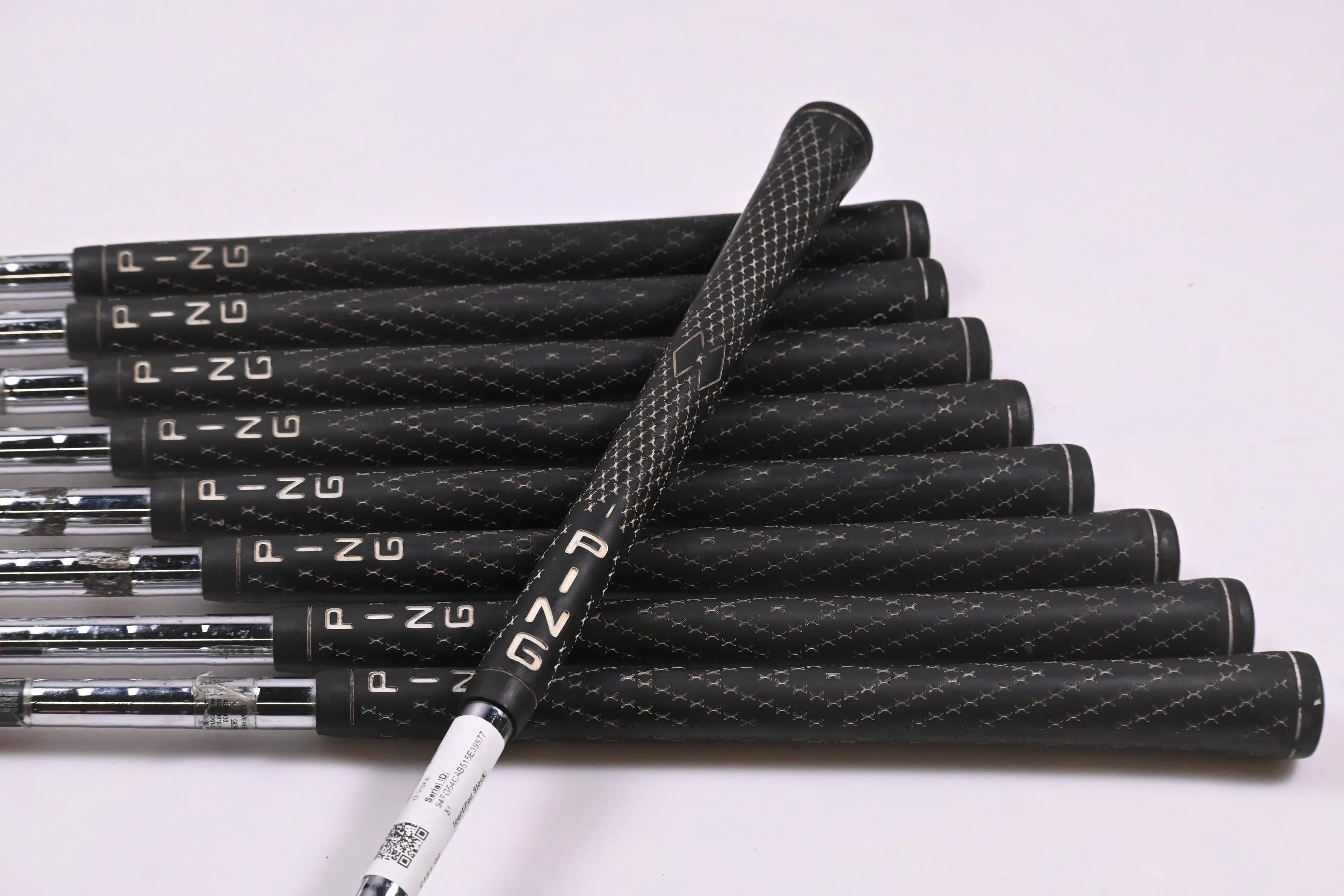 Ping i3 Irons / 3-PW+SW / Green Dot / Stiff Flex Ping JZ Shafts - Image 7