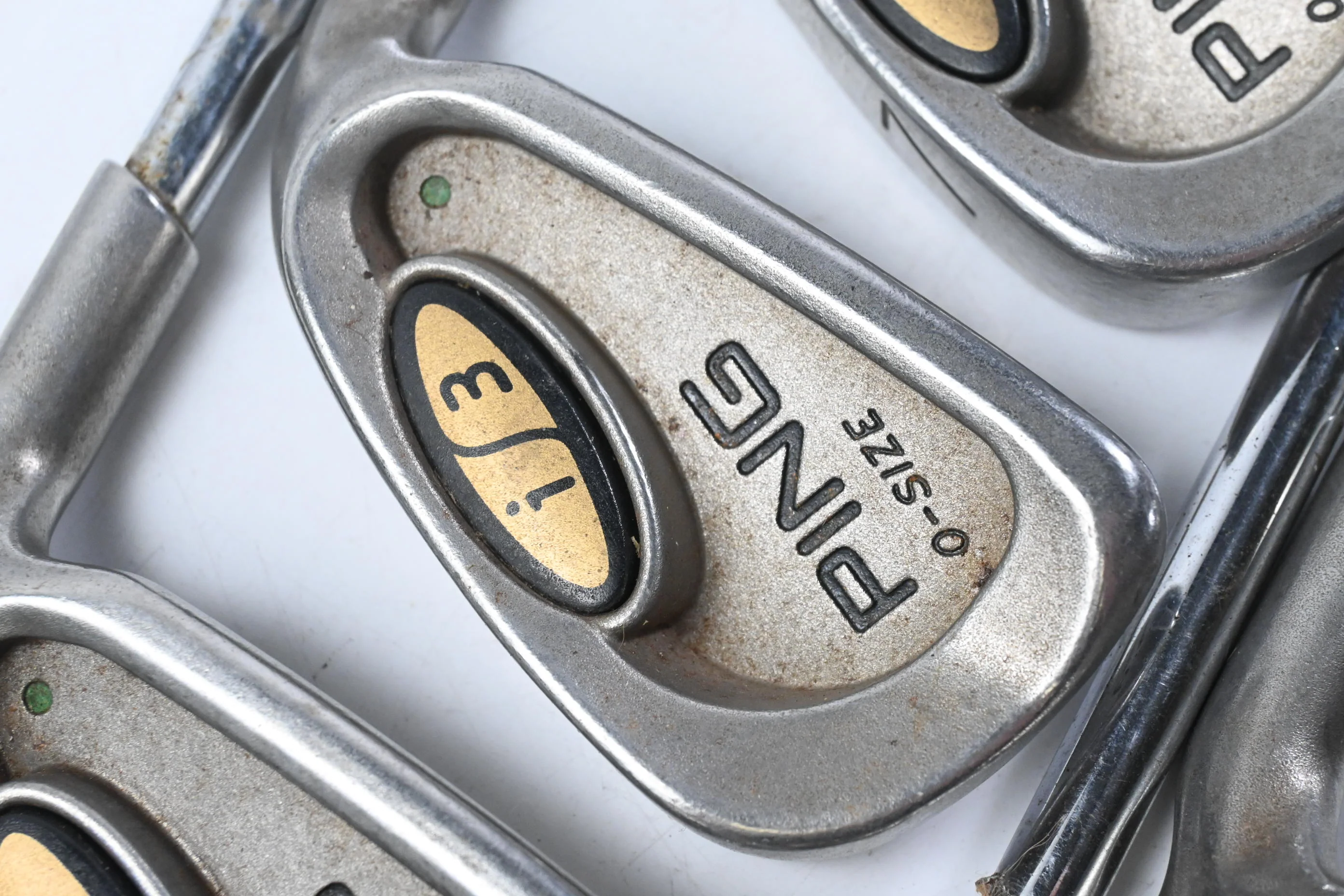 Ping i3 Irons / 5-PW / Green Dot / Regular Flex Ping JZ Shafts