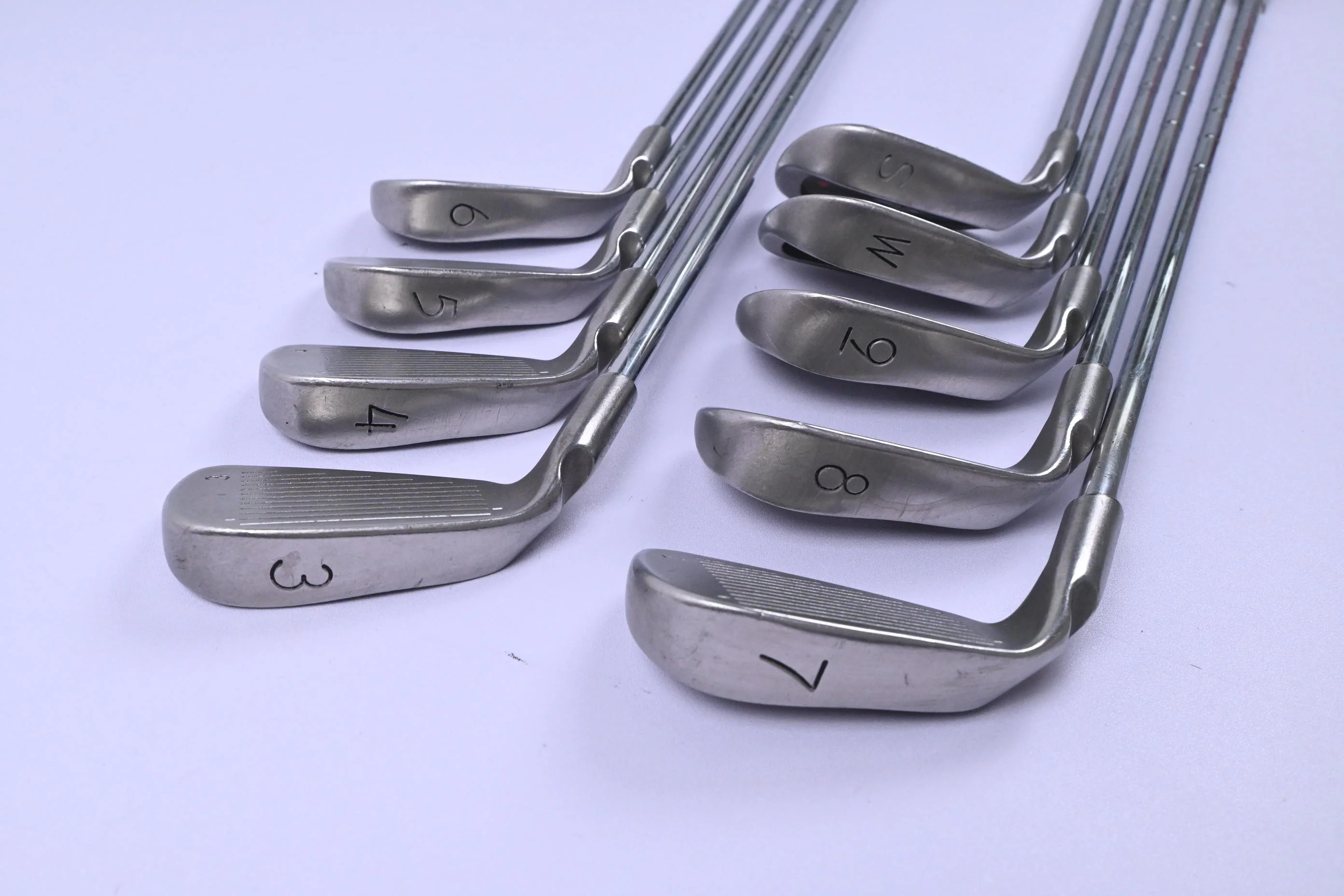 Ping i3+ Irons / 3-PW+SW / Orange Dot / Regular Flex Dynamic Gold R300 Shafts - Image 4
