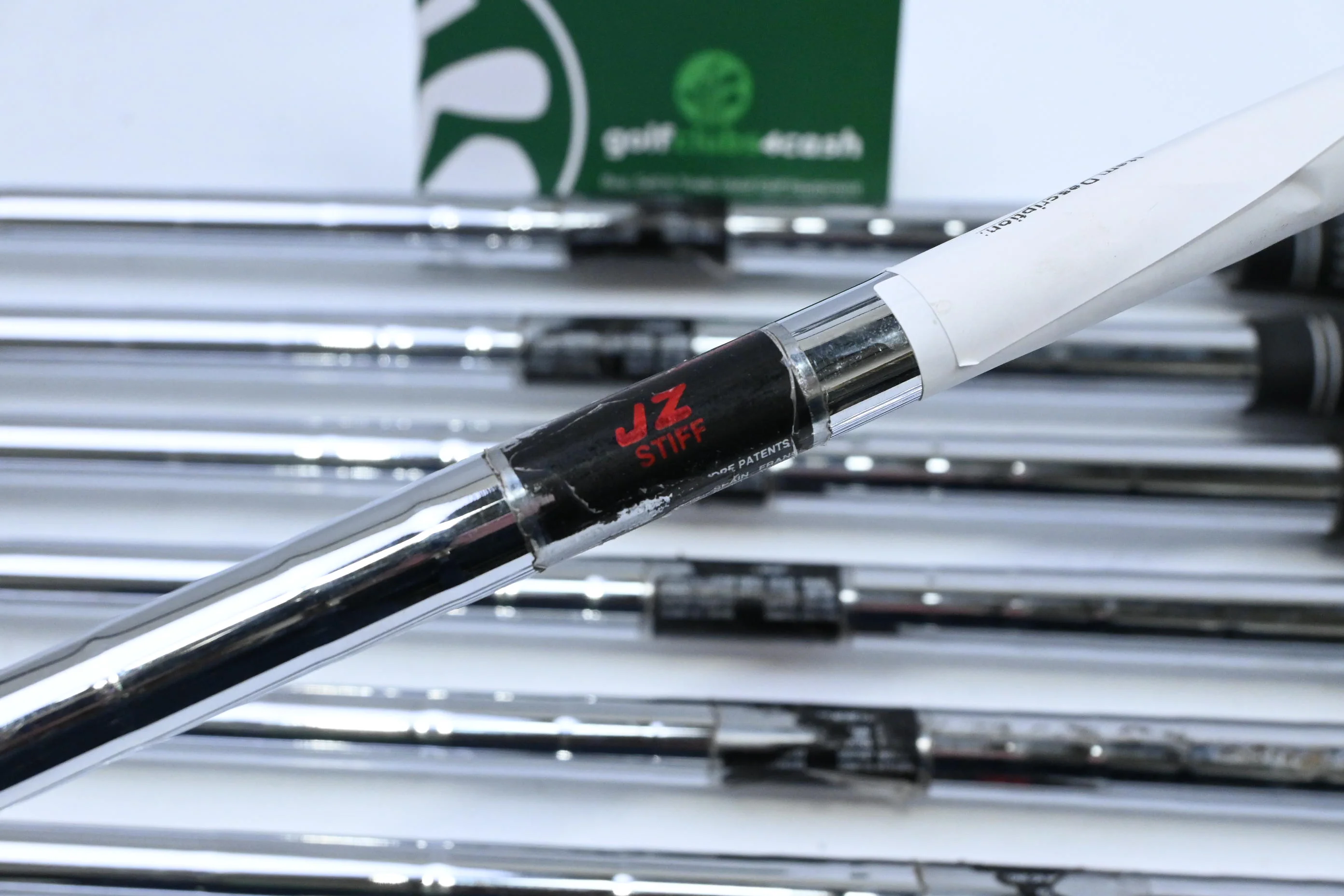 Ping i3 O-Size Irons / 3-PW+SW / Green Dot / Stiff Flex Ping Cushin JZ Shafts - Image 5