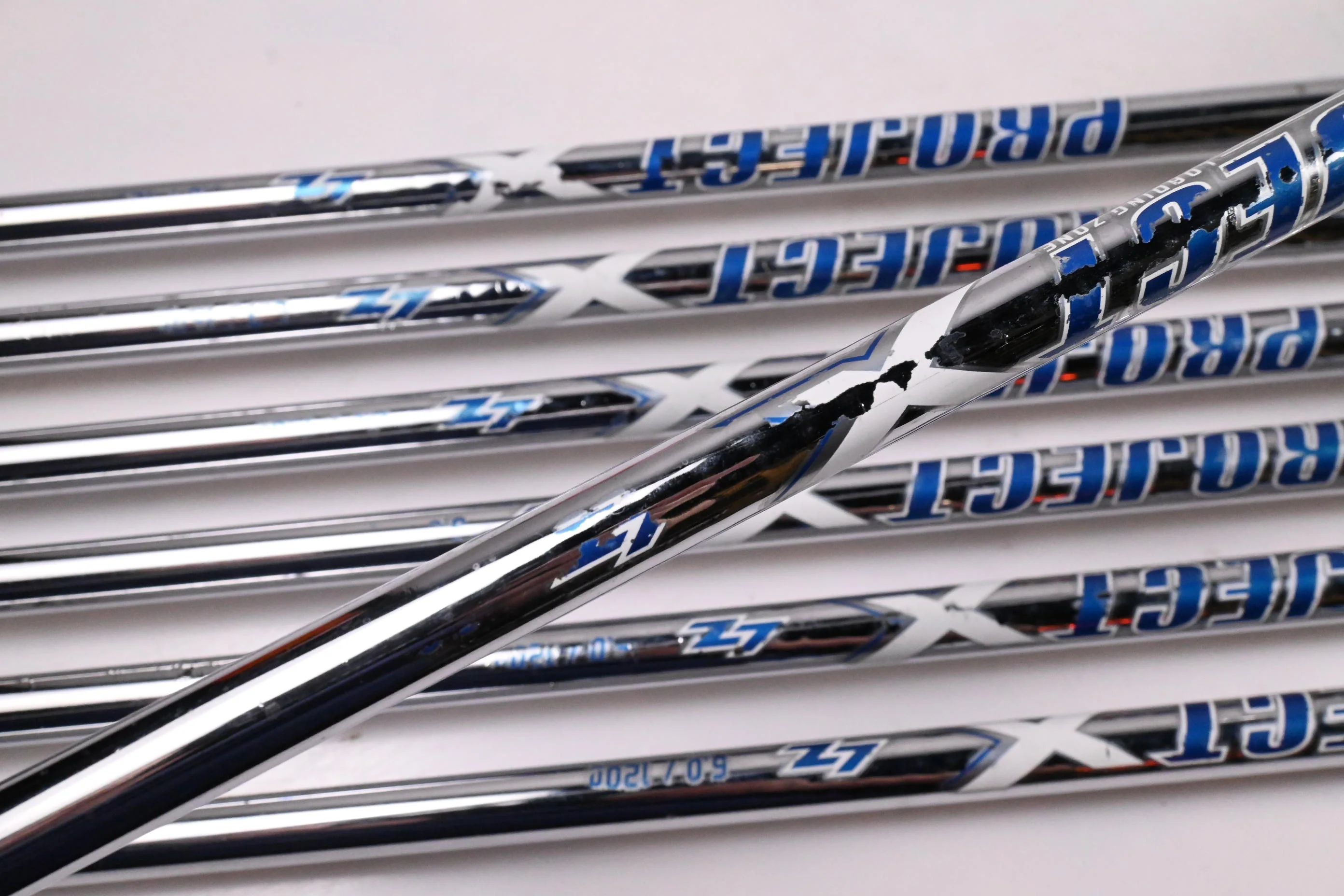 Ping i500 Irons / 4-PW / Blue Dot / Stiff Flex Project X LZ 120 Shafts - Image 6