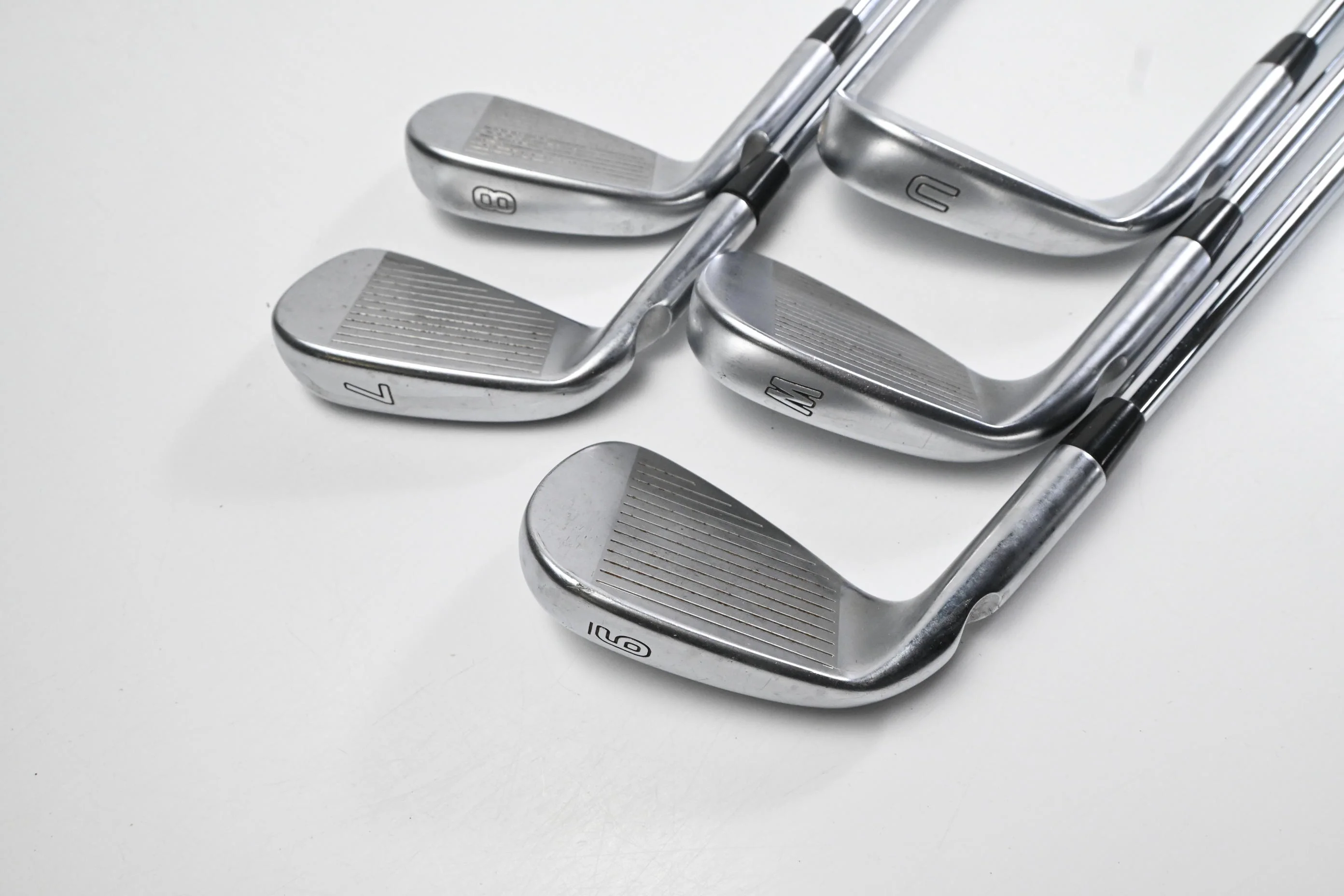 Ping i500 Irons / 7-PW+GW / Blue Dot / Regular Flex Ping AWT 2.0 Shafts - Image 4