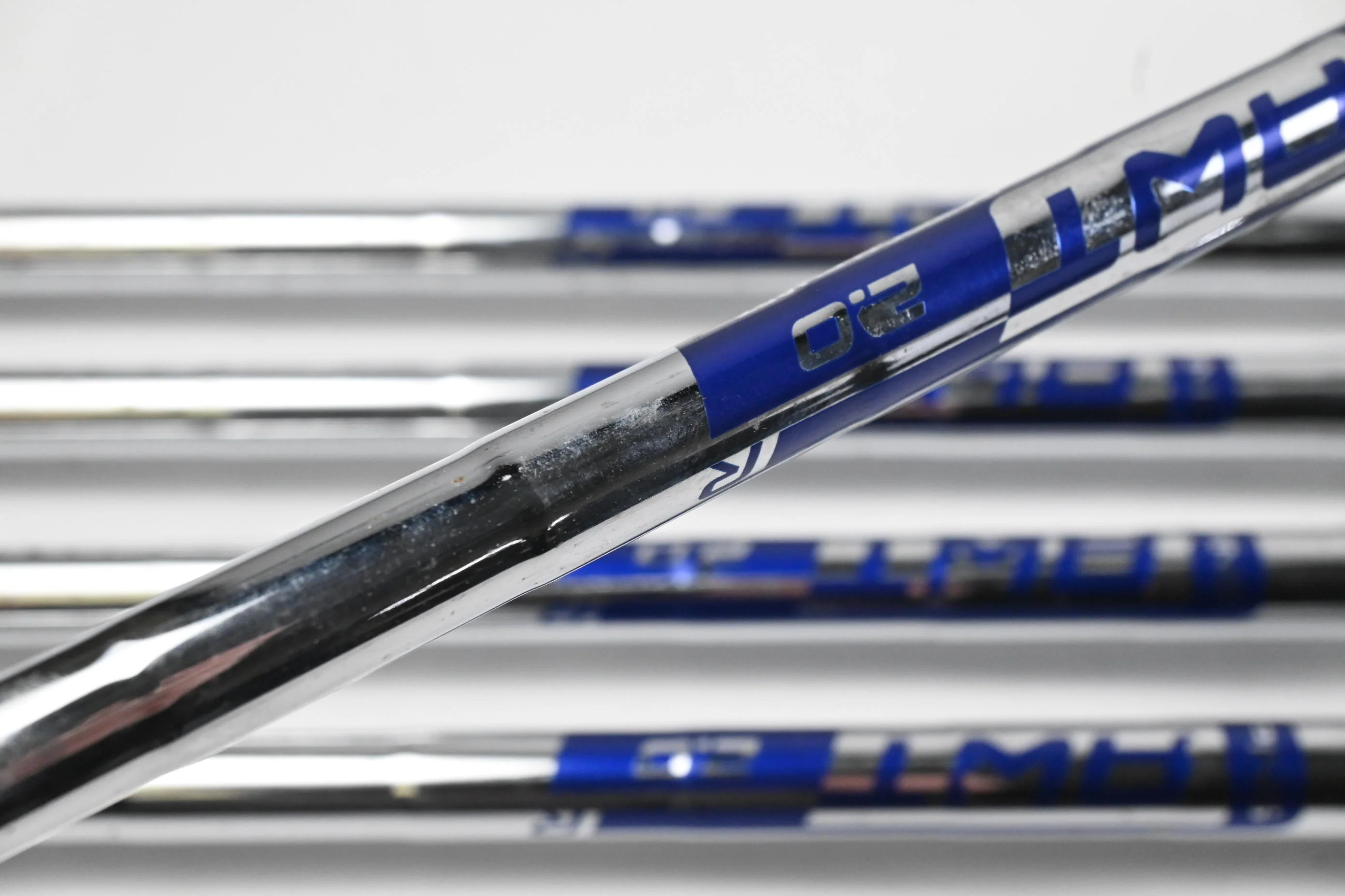 Ping i500 Irons / 7-PW+GW / Blue Dot / Regular Flex Ping AWT 2.0 Shafts - Image 5