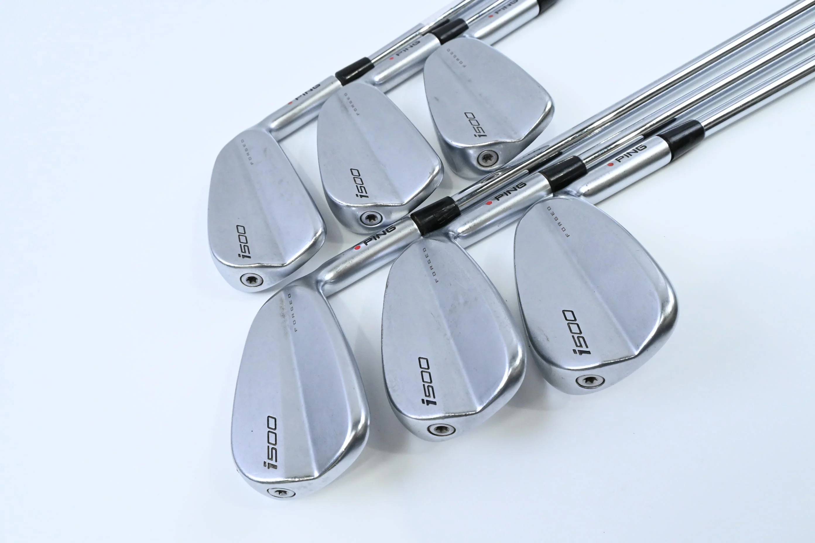 Ping i500 Irons / 5-PW / Red Dot / Regular Flex Ping AWT 2.0 Shafts - Image 2