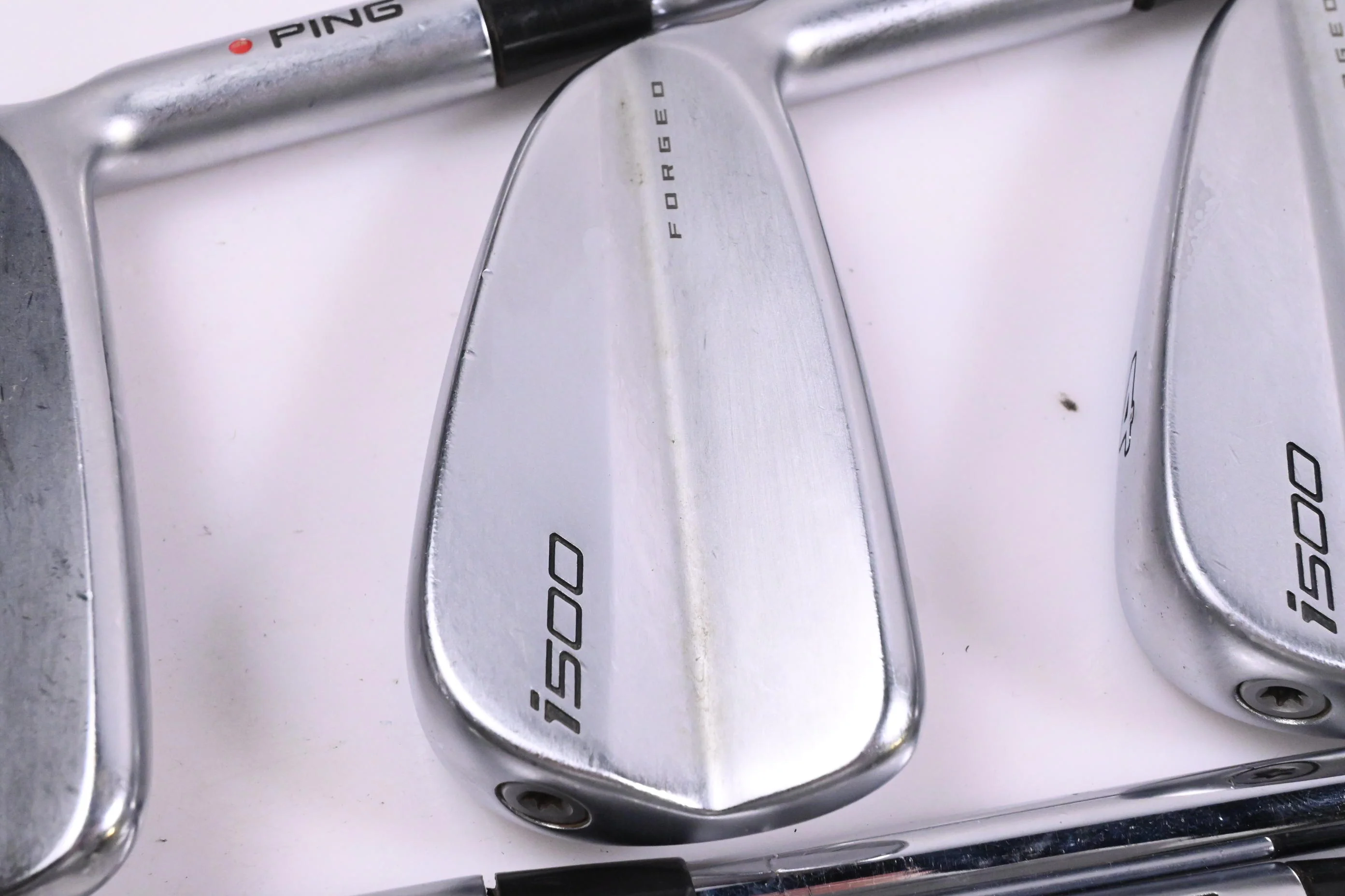 Ping i500 Irons / 4-9i / Red Dot / Stiff Flex Dynamic Gold S300 Shafts