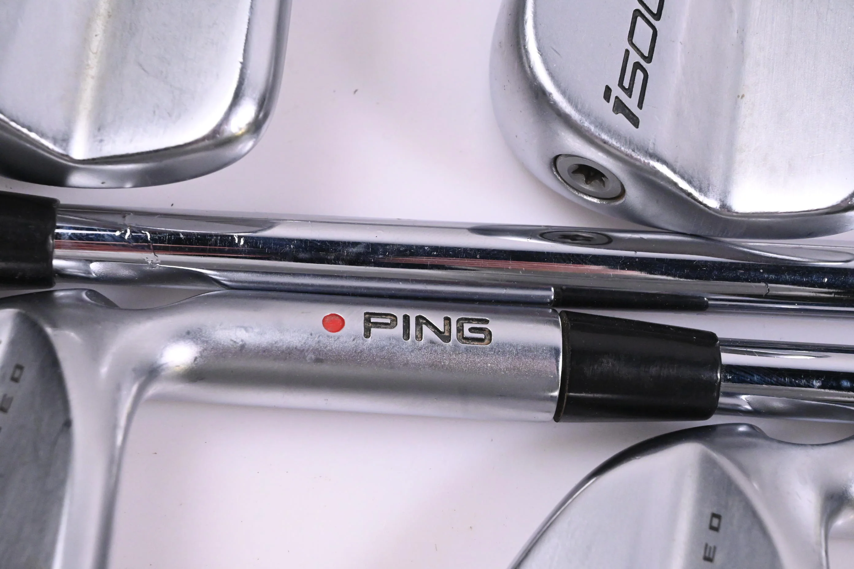 Ping i500 Irons / 4-9i / Red Dot / Stiff Flex Dynamic Gold S300 Shafts - Image 2